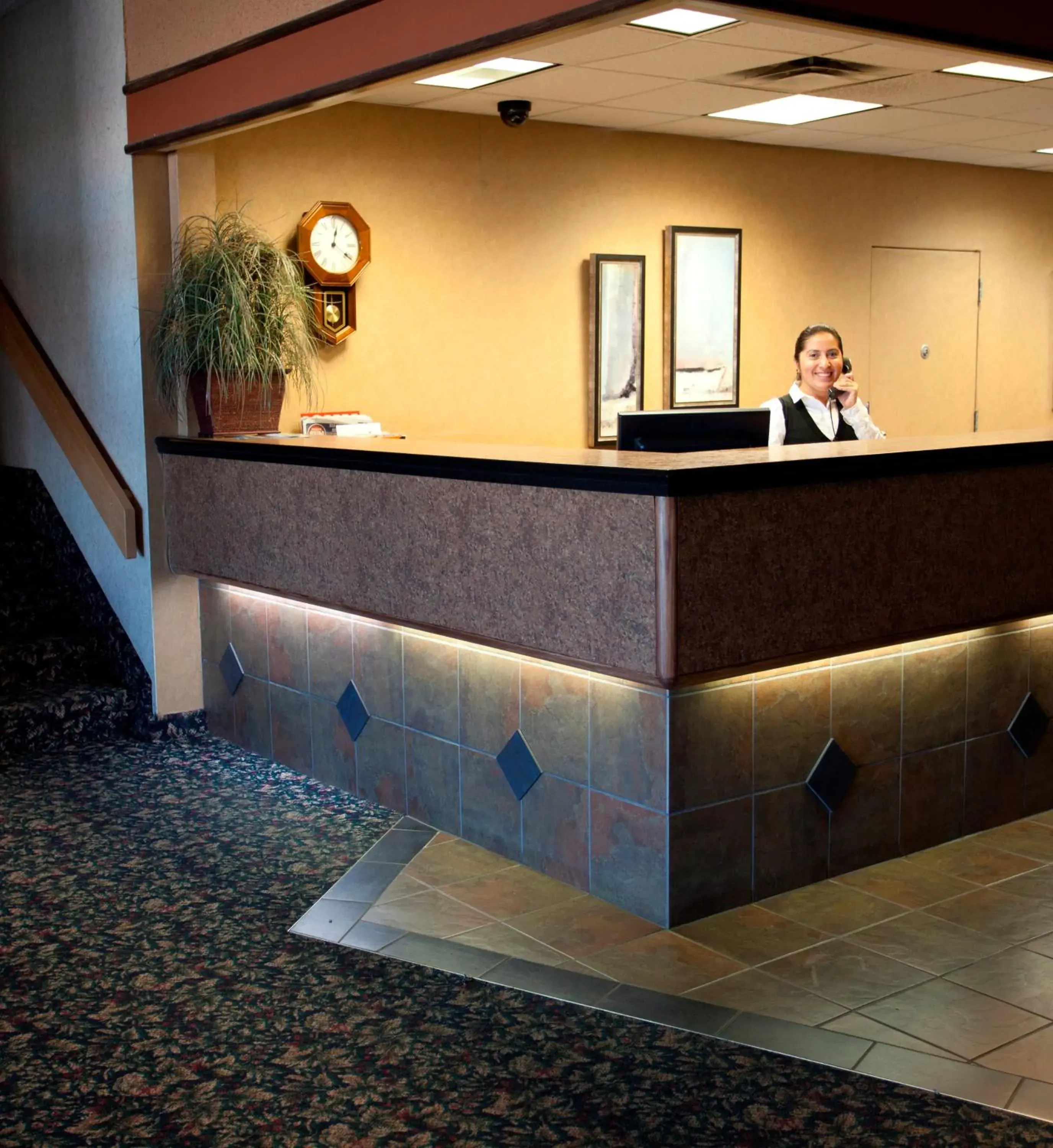 Lobby or reception in Westlock Inn & Conference Centre Lobby or reception in Westlock Inn & Conference Centre