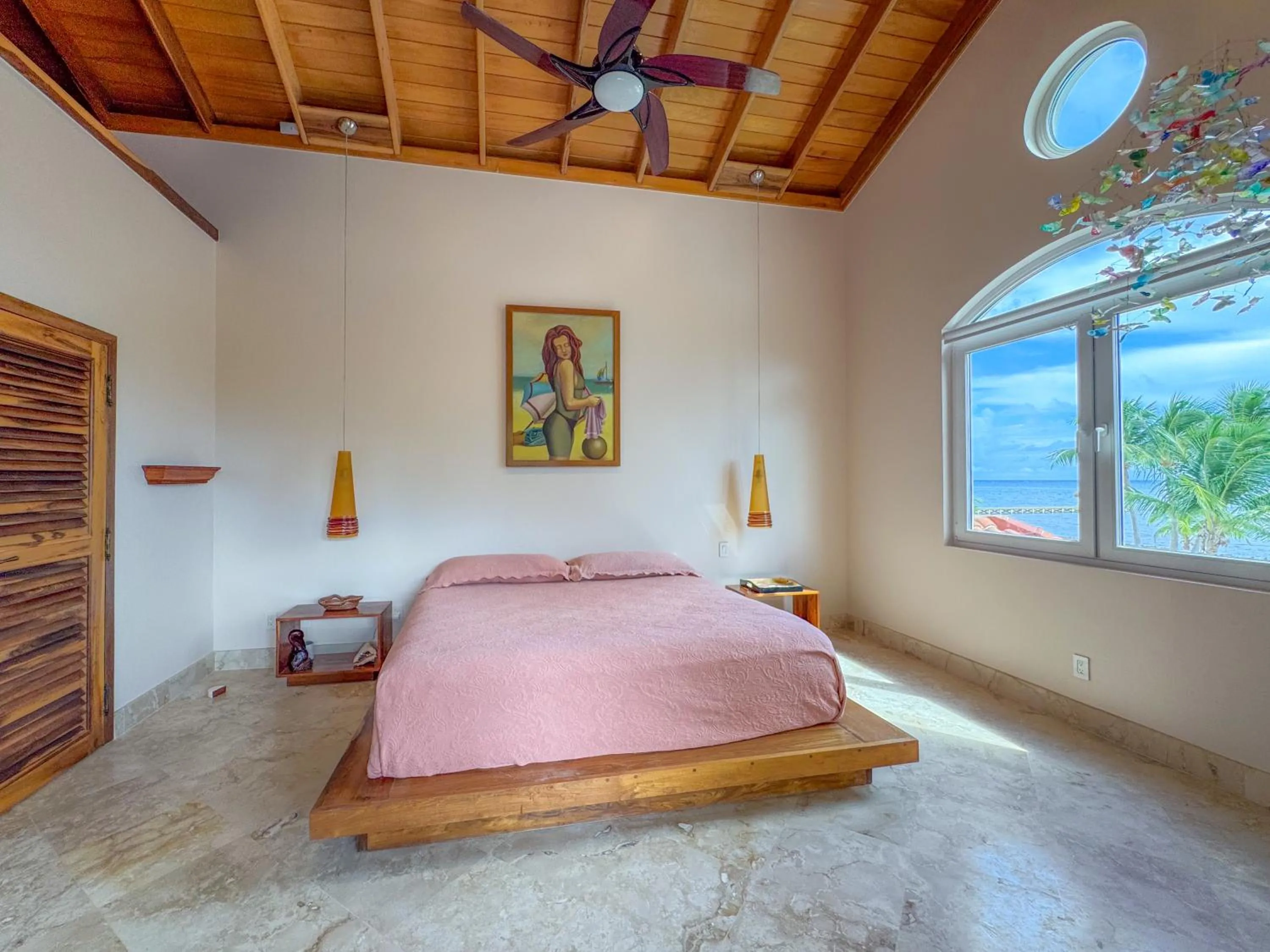 Bed in Belizean Cove Estates Beachfront Villas