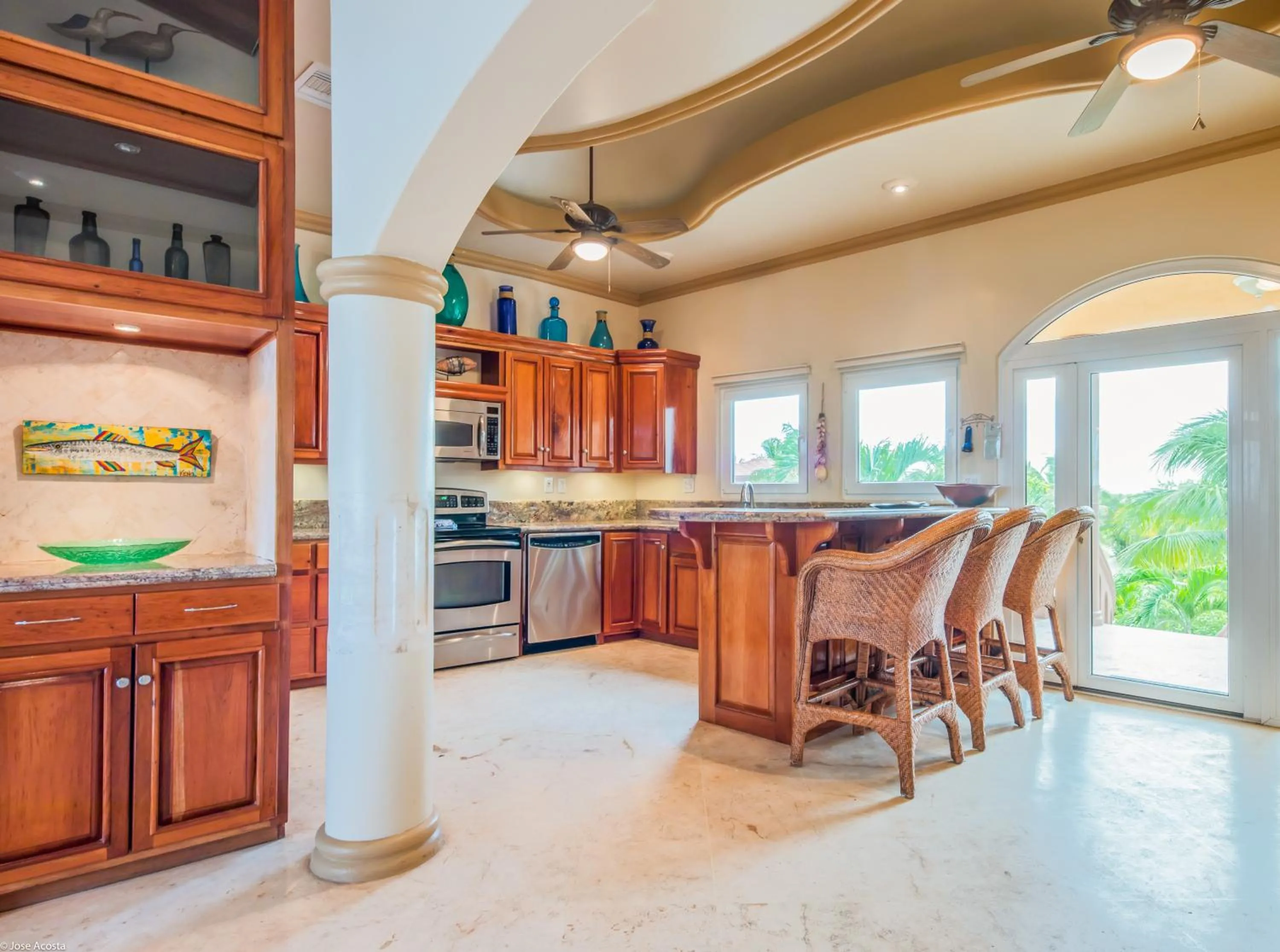 Kitchen or kitchenette in Belizean Cove Estates Beachfront Villas