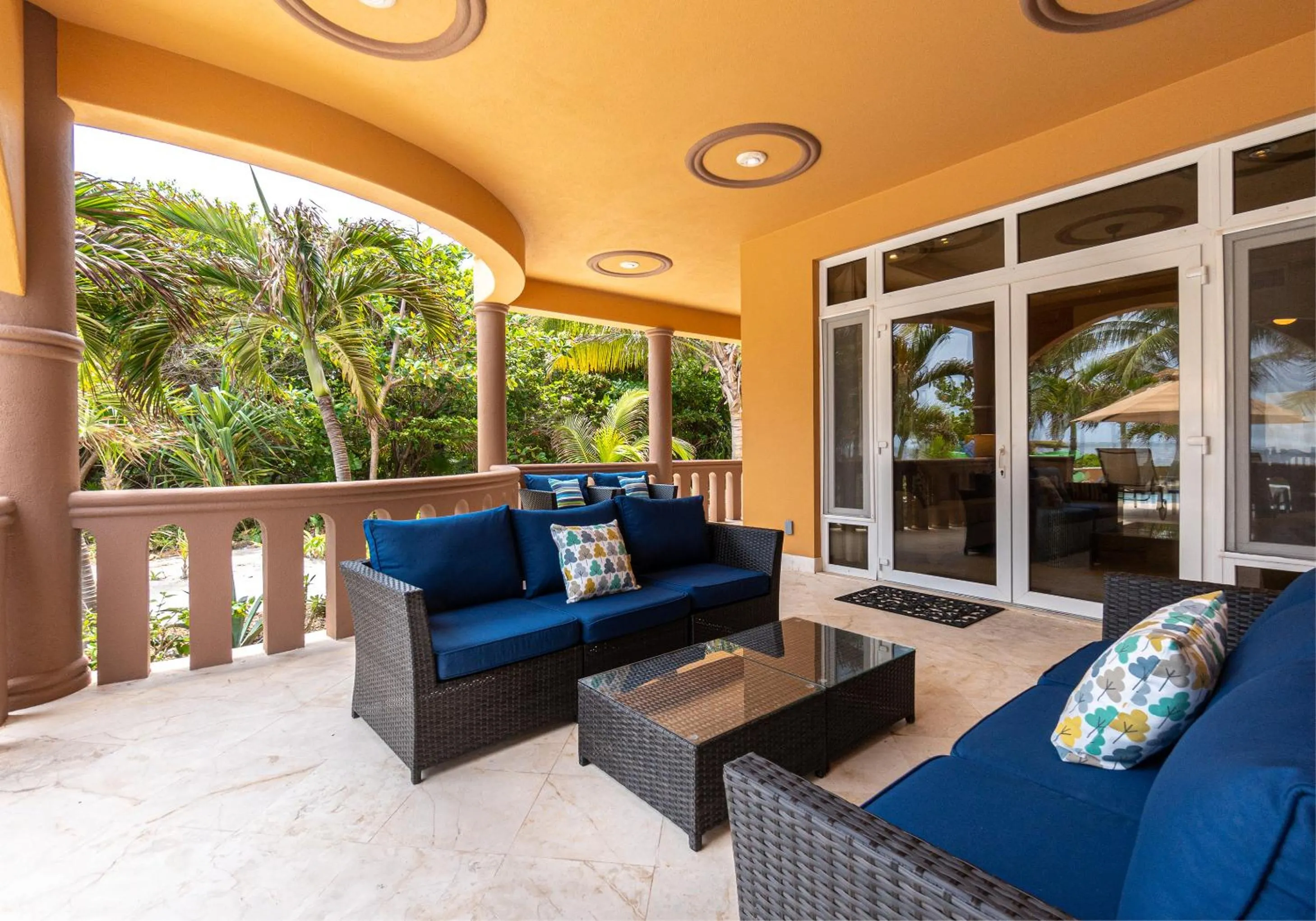 Balcony/Terrace in Belizean Cove Estates Beachfront Villas