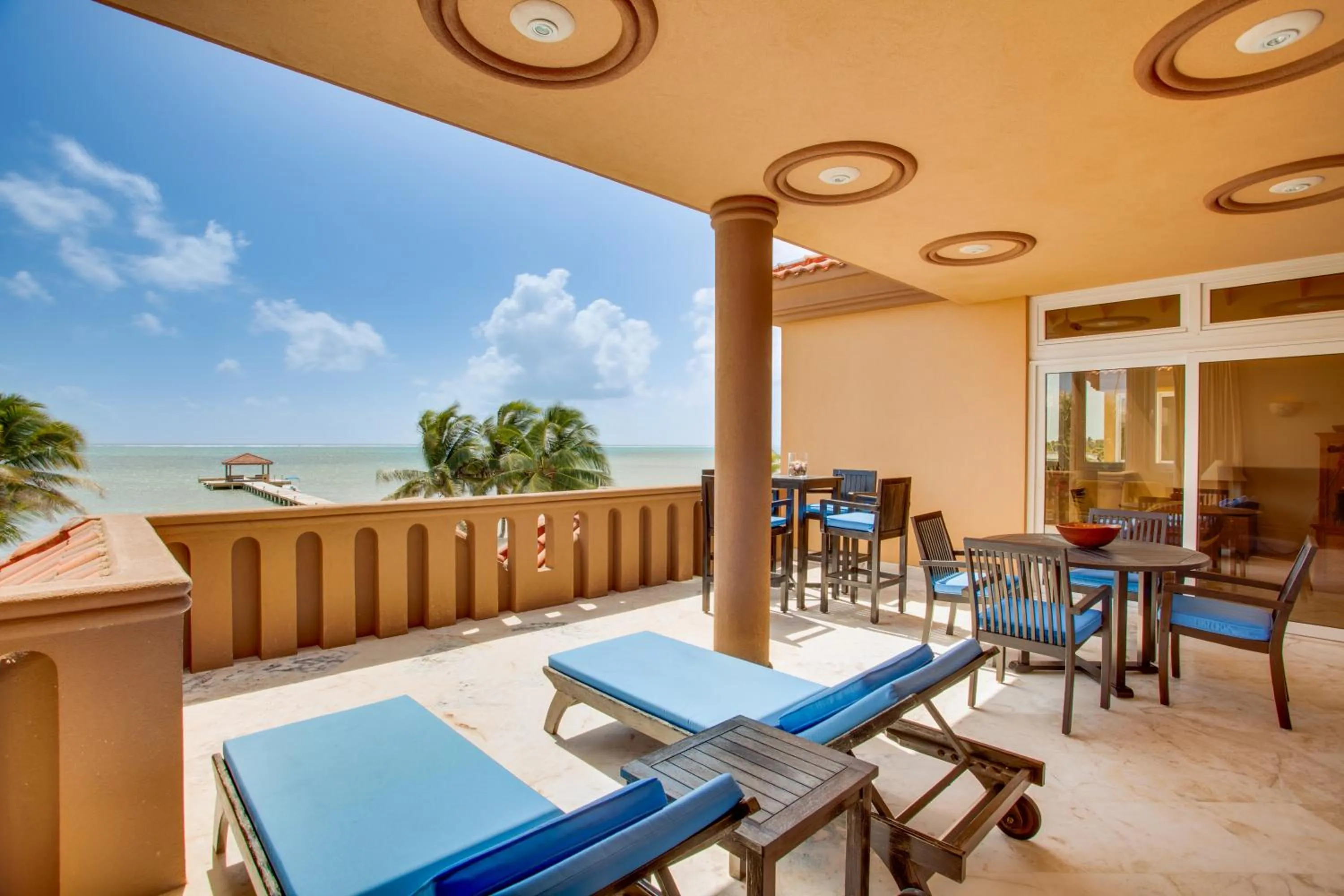 Balcony/Terrace in Belizean Cove Estates Beachfront Villas