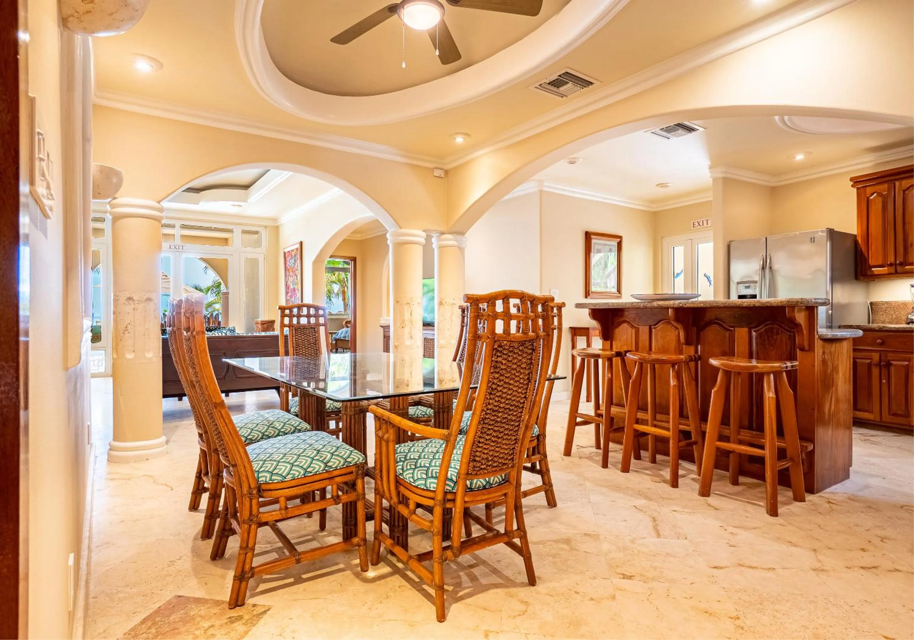 Kitchen or kitchenette in Belizean Cove Estates Beachfront Villas