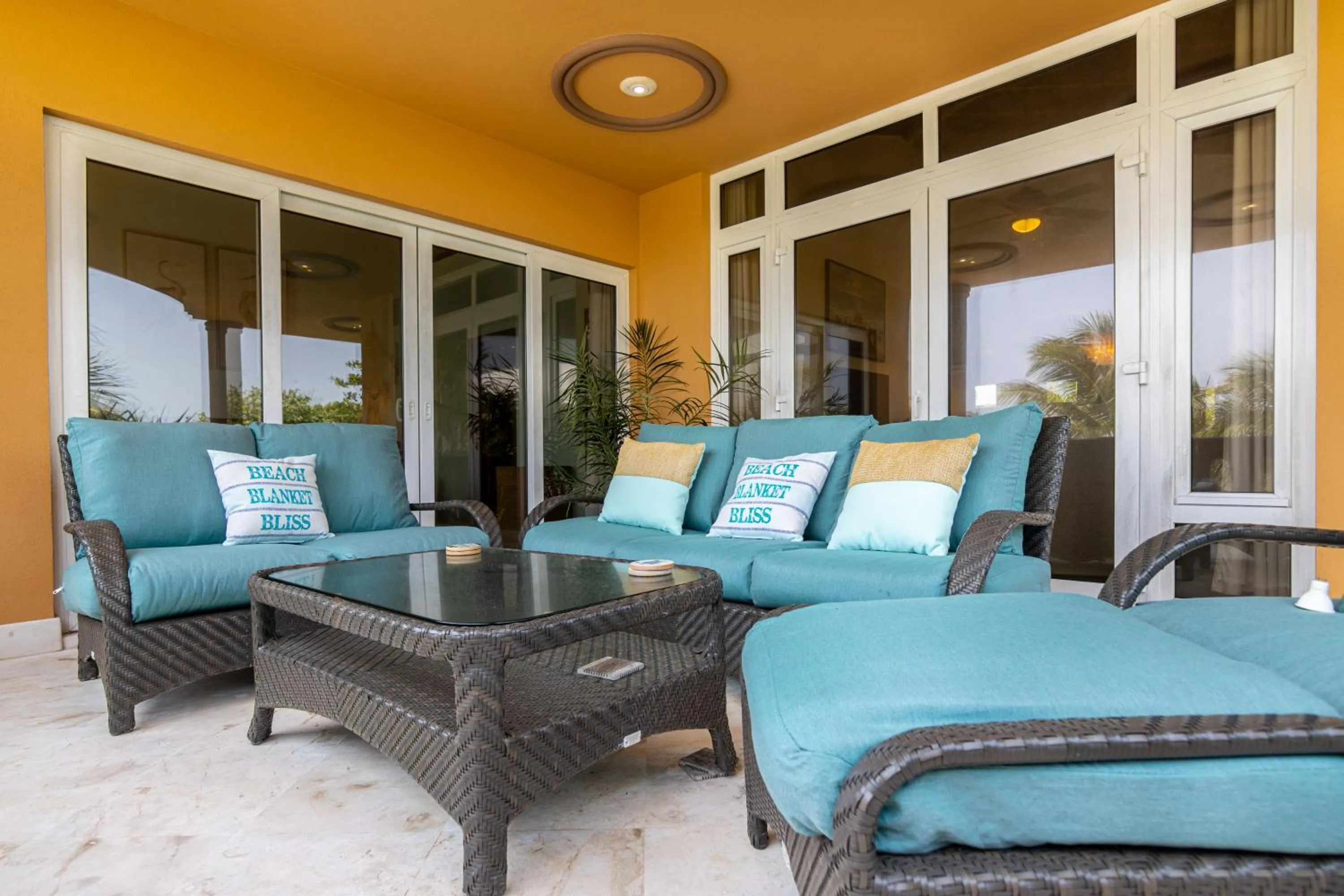 Balcony/Terrace in Belizean Cove Estates Beachfront Villas