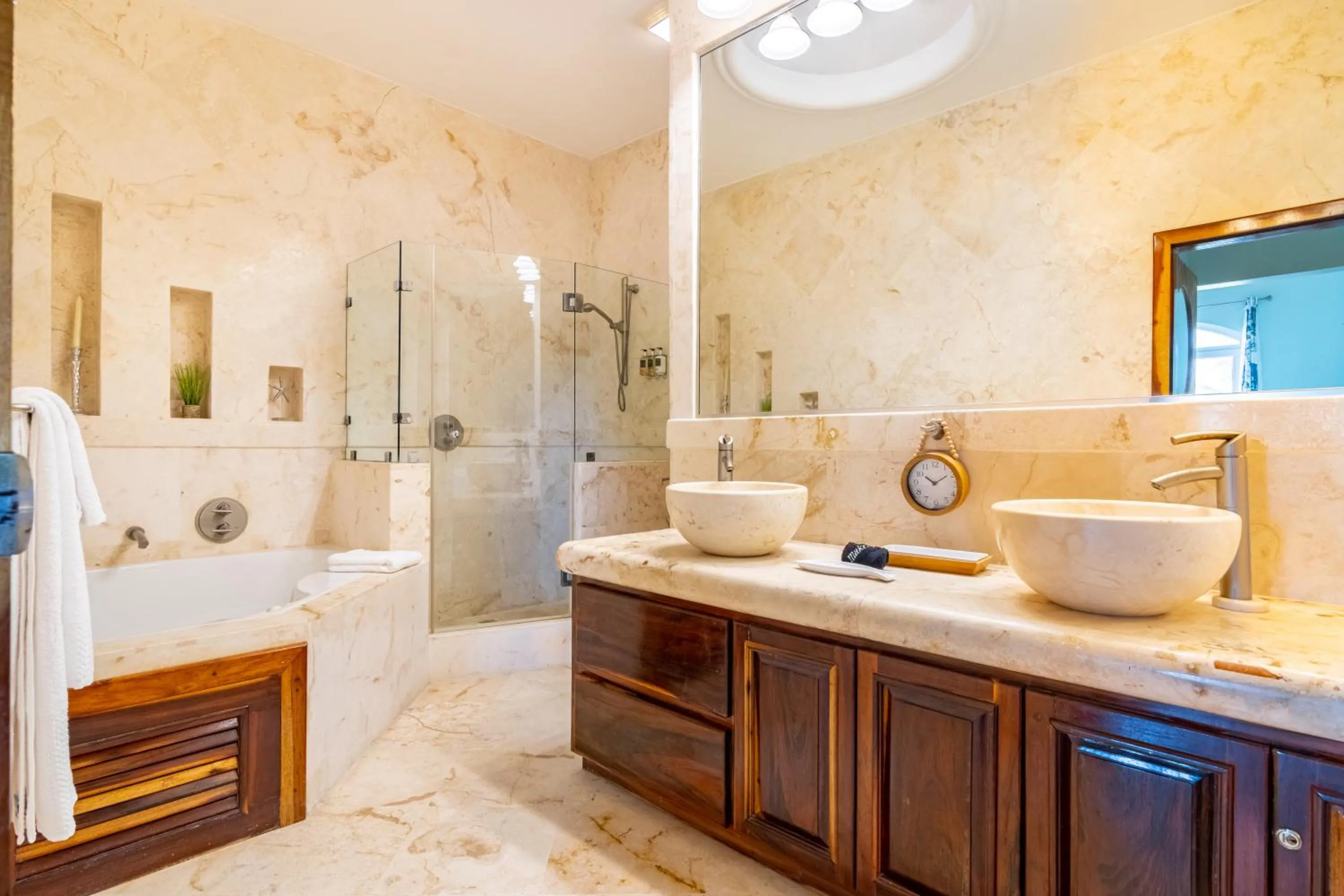 Bathroom in Belizean Cove Estates Beachfront Villas