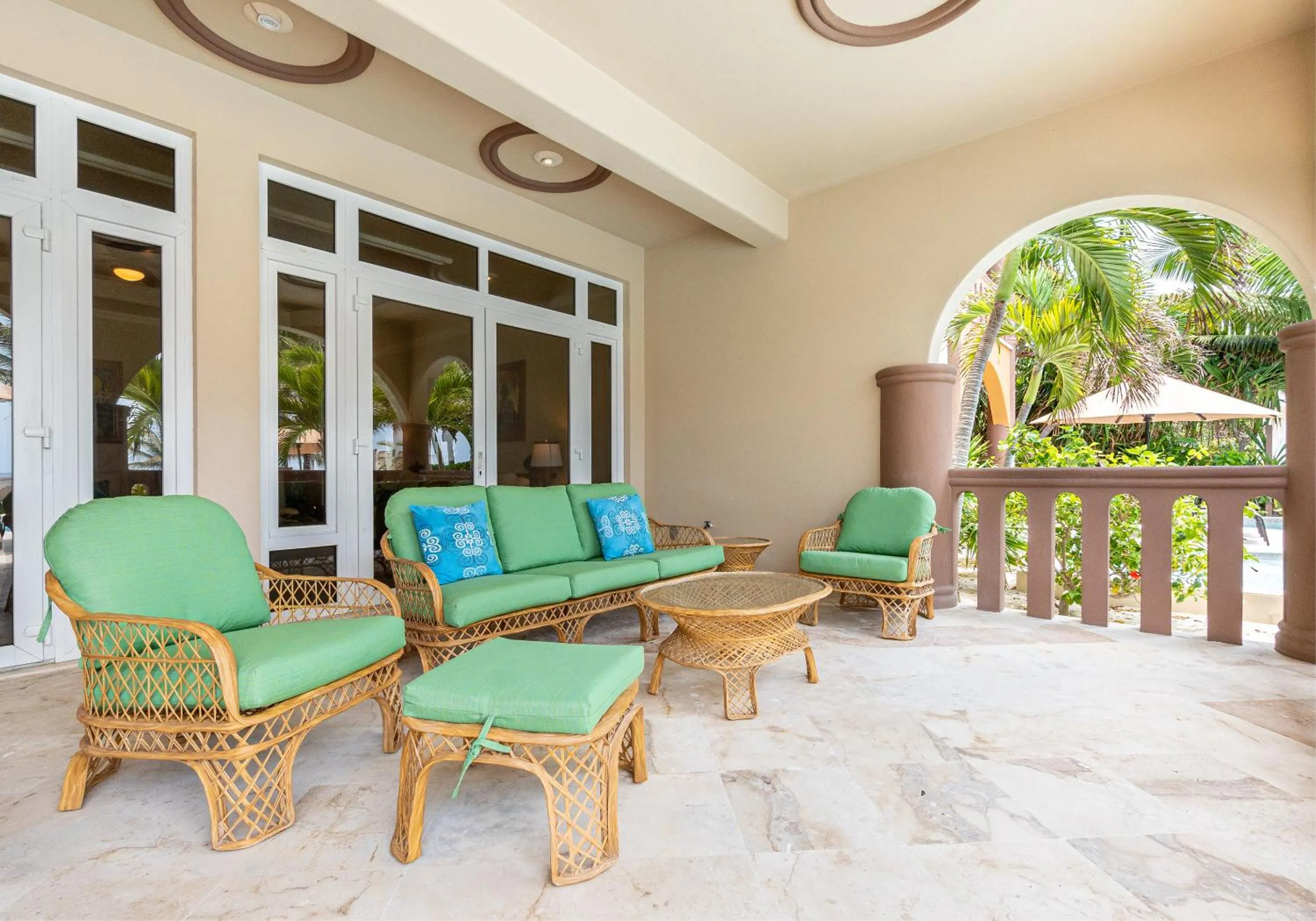 Balcony/Terrace in Belizean Cove Estates Beachfront Villas