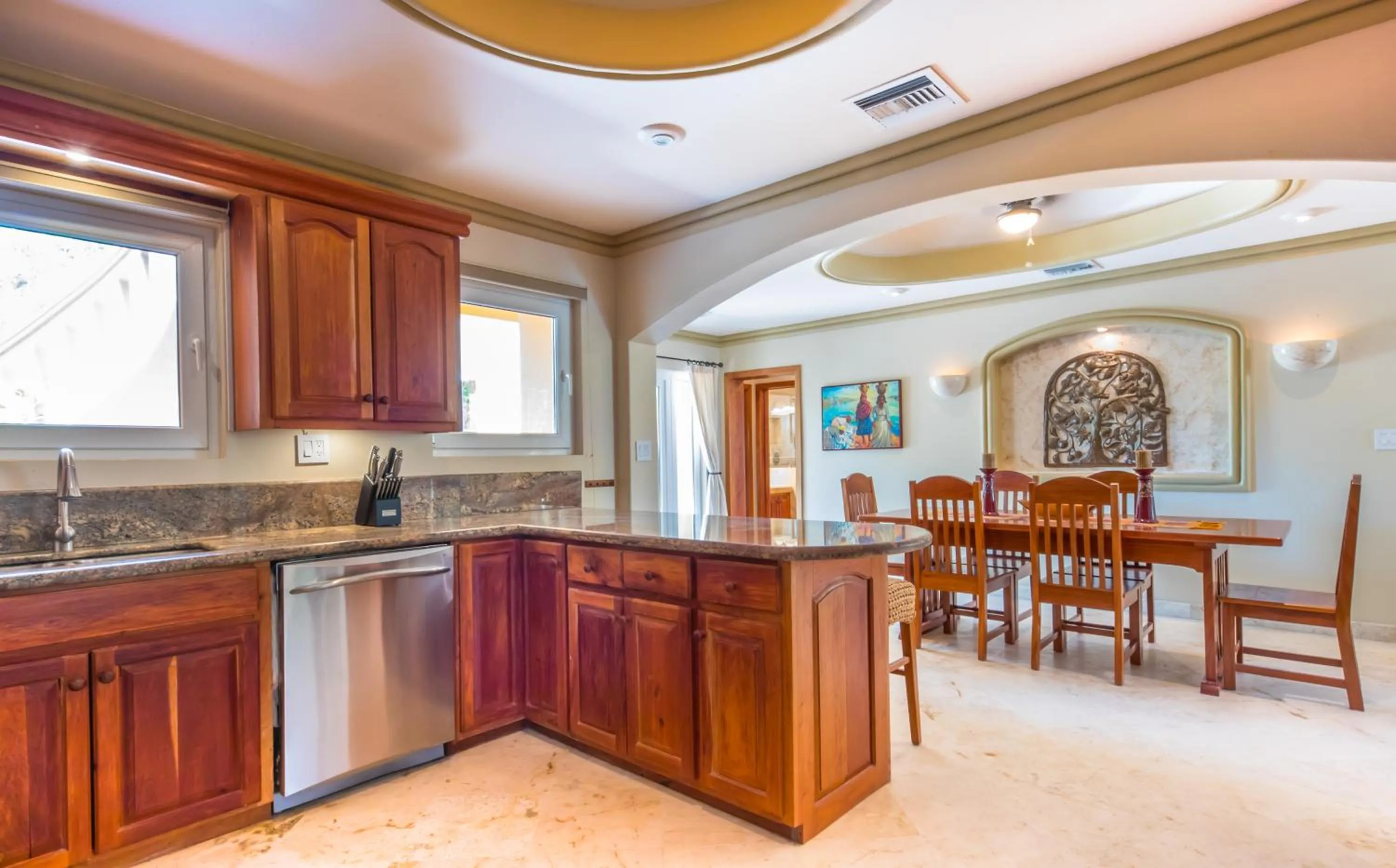 Kitchen or kitchenette in Belizean Cove Estates Beachfront Villas