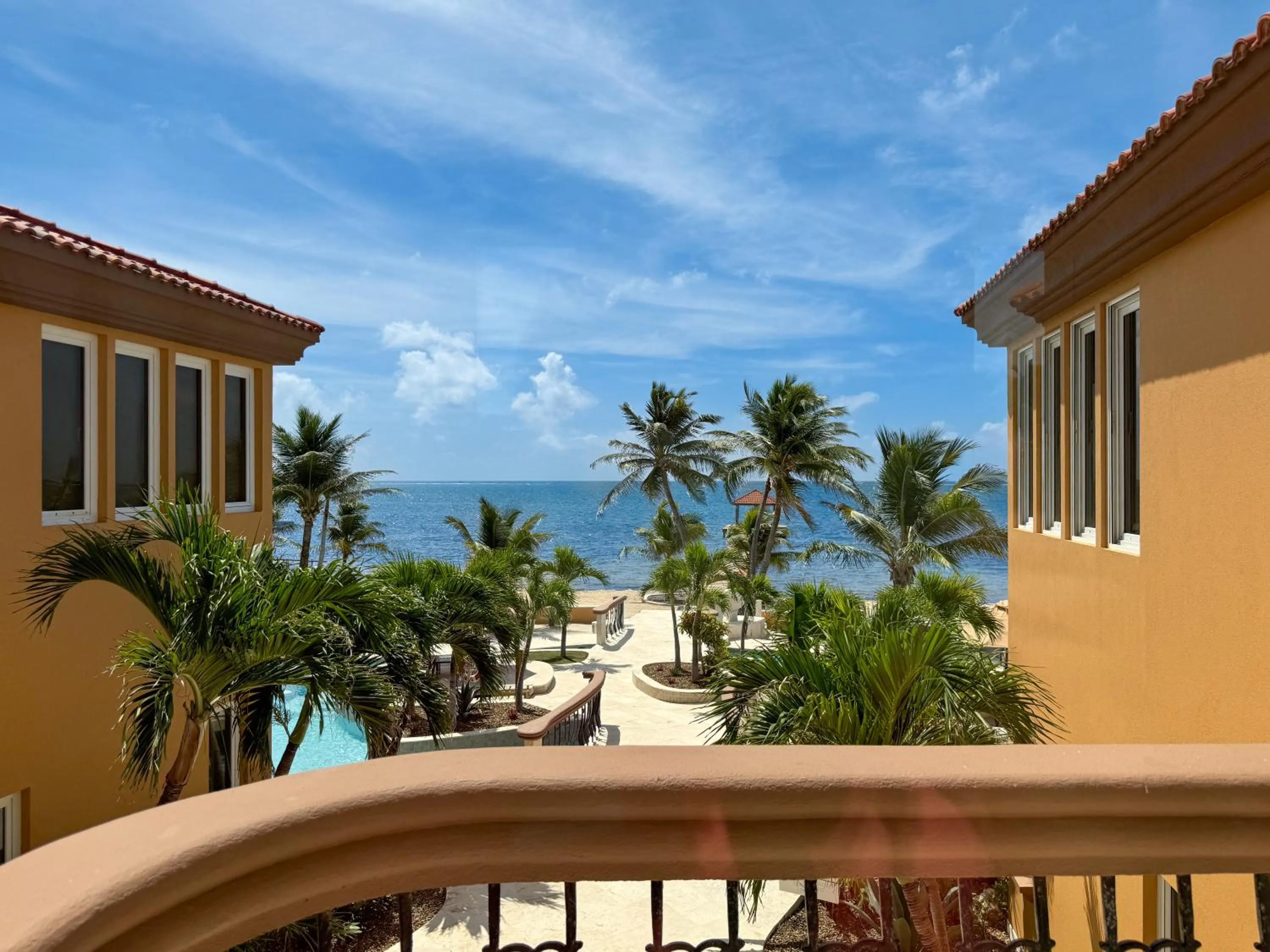 Balcony/Terrace in Belizean Cove Estates Beachfront Villas