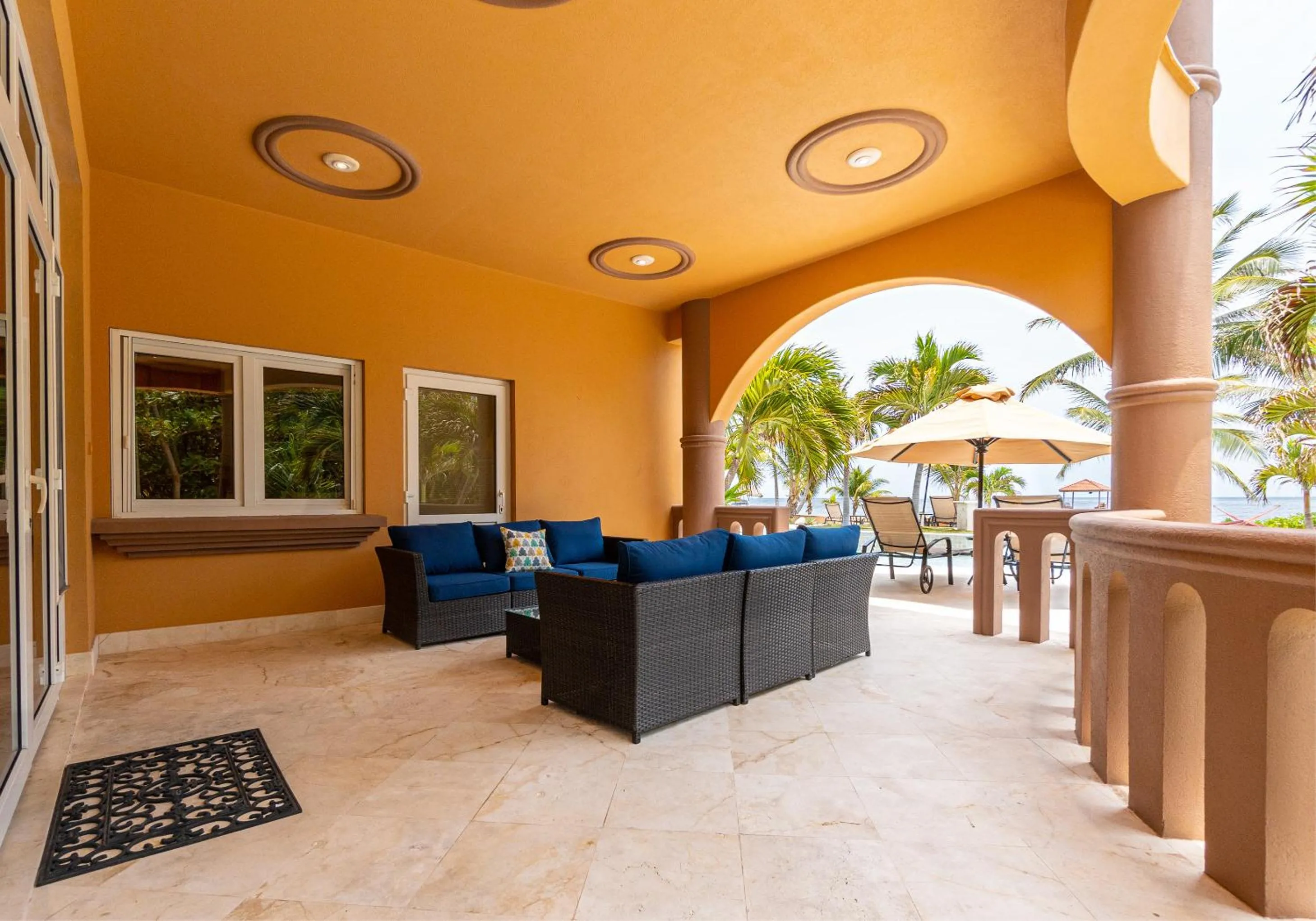 Balcony/Terrace in Belizean Cove Estates Beachfront Villas