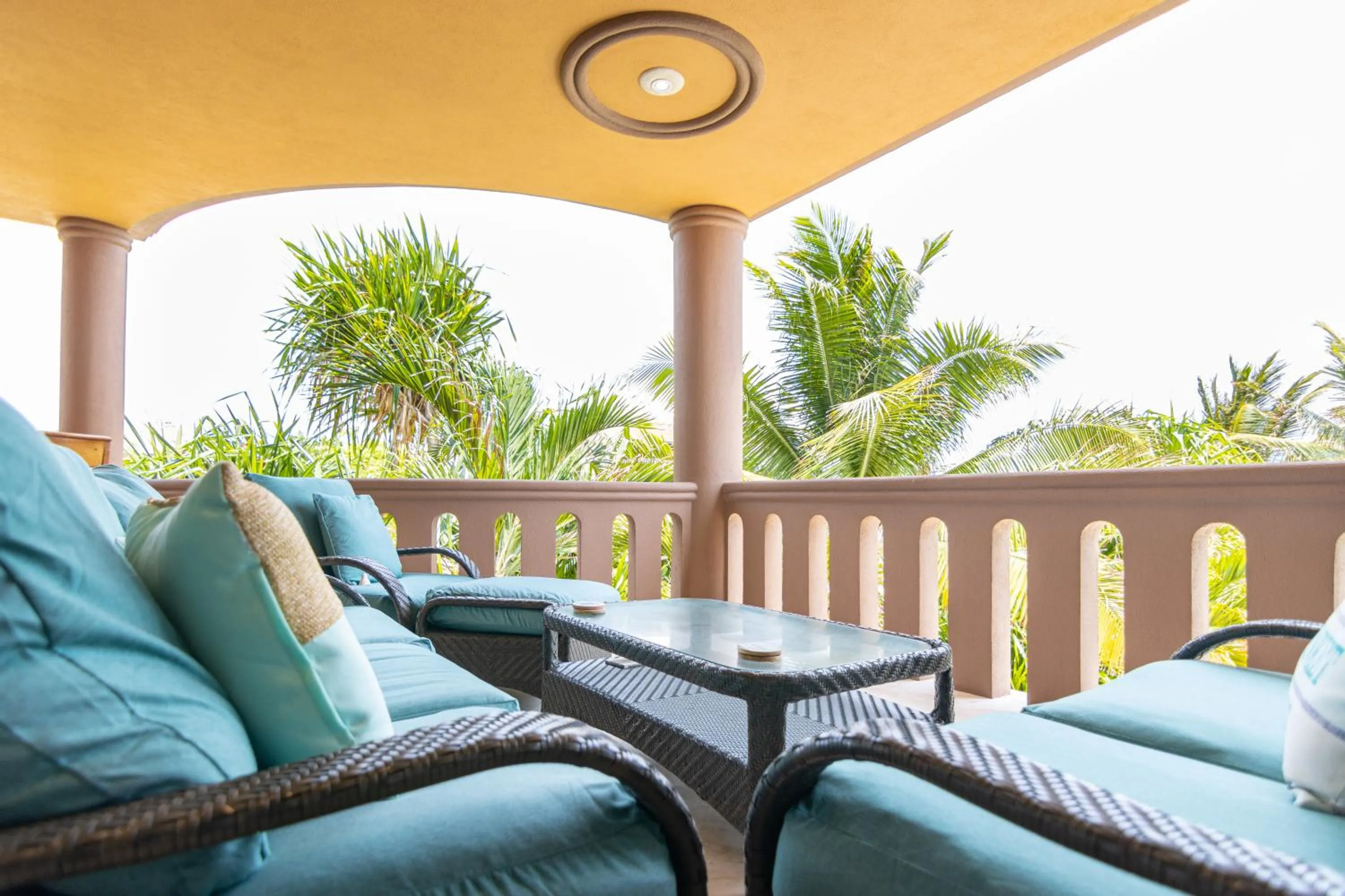 Balcony/Terrace in Belizean Cove Estates Beachfront Villas