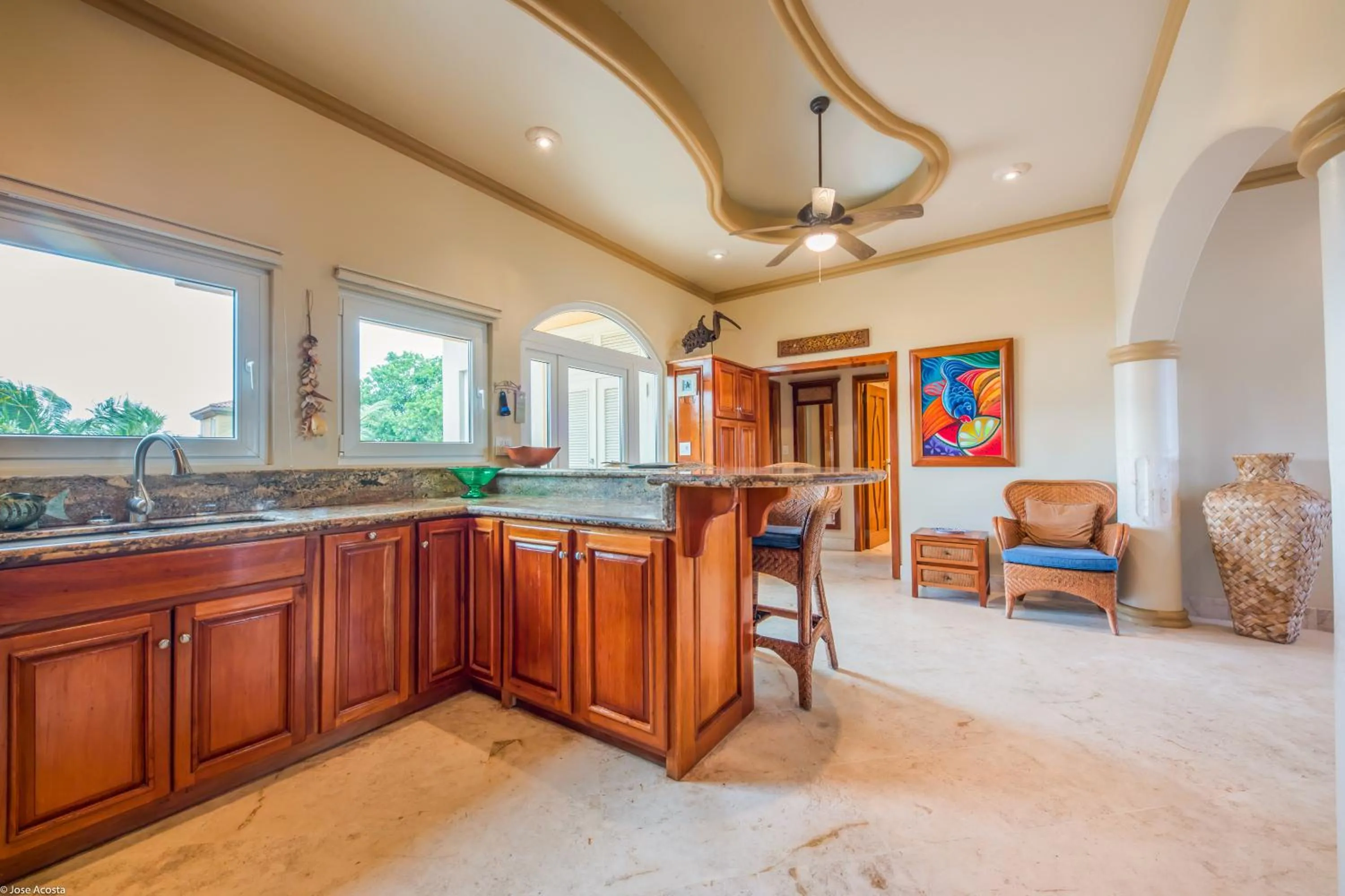 Kitchen or kitchenette in Belizean Cove Estates Beachfront Villas