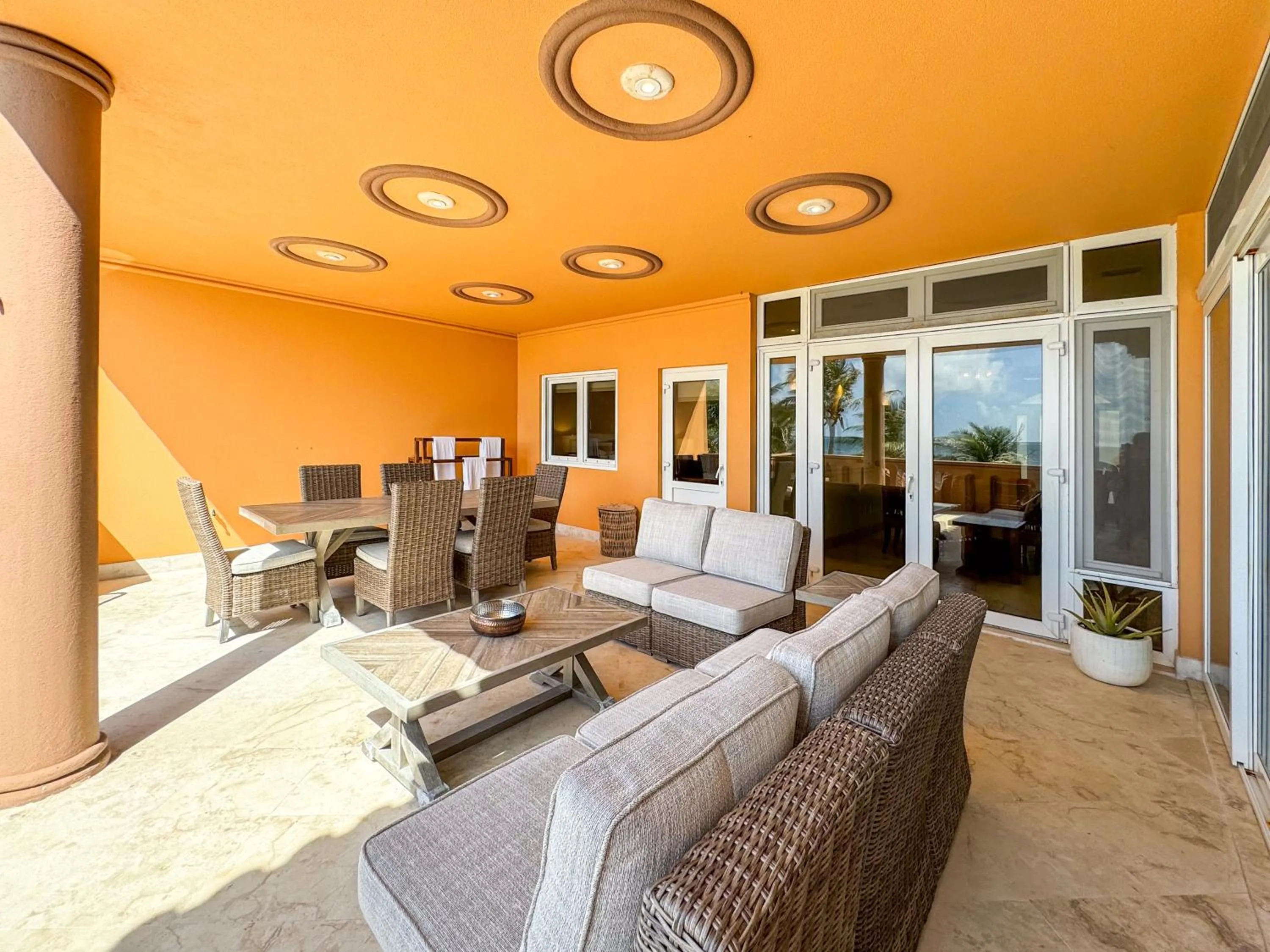 Balcony/Terrace in Belizean Cove Estates Beachfront Villas