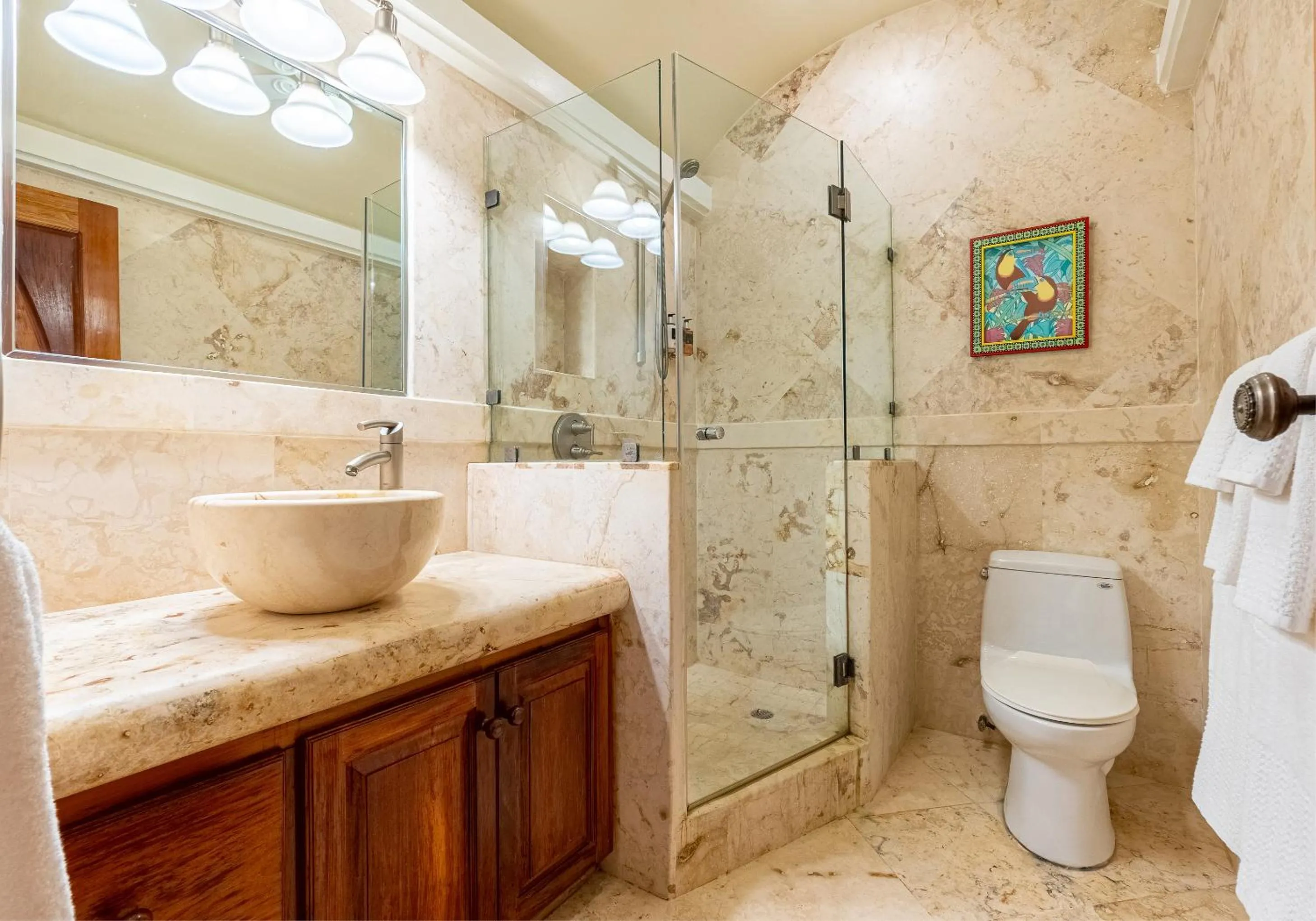 Bathroom in Belizean Cove Estates Beachfront Villas