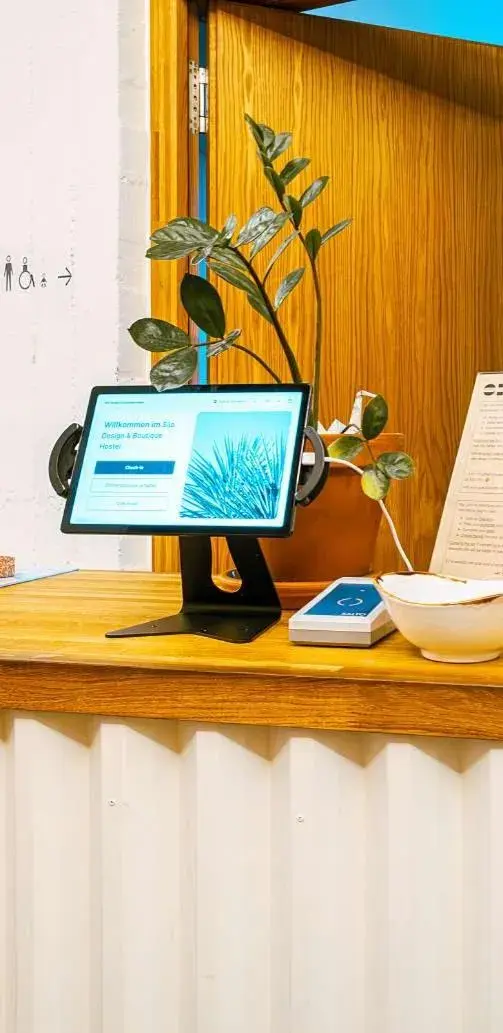 Lobby or reception in Silo Design & Boutique Hostel Basel Lobby or reception in Silo Design & Boutique Hostel Basel