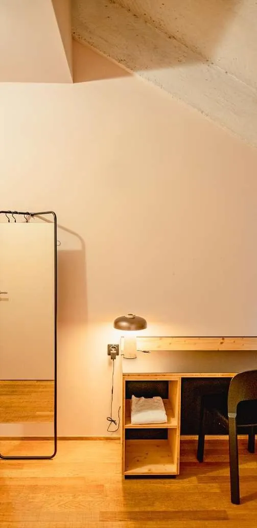 Decorative detail in Silo Design & Boutique Hostel Basel