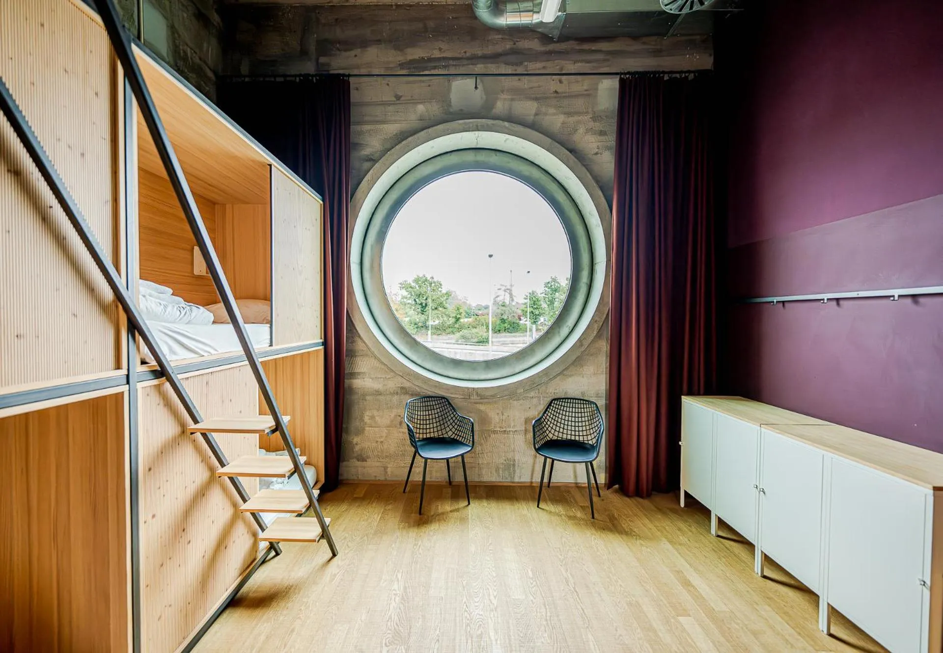 Natural landscape in Silo Design & Boutique Hostel Basel