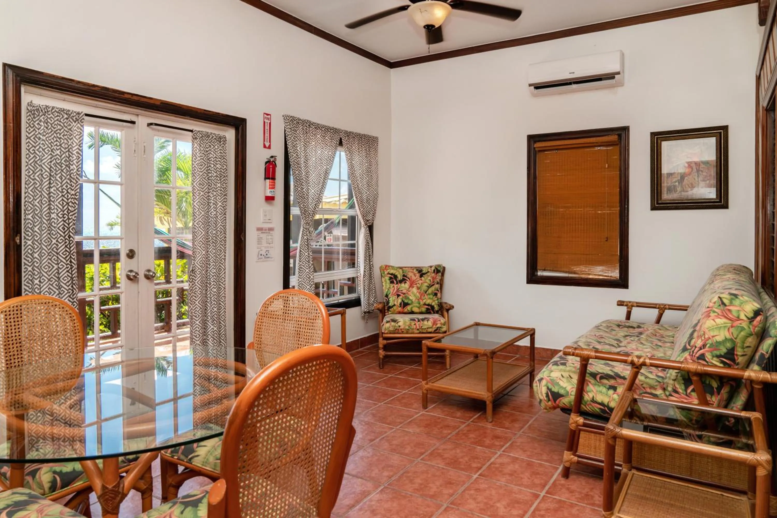 Living room in X'tan Ha- The Waterfront