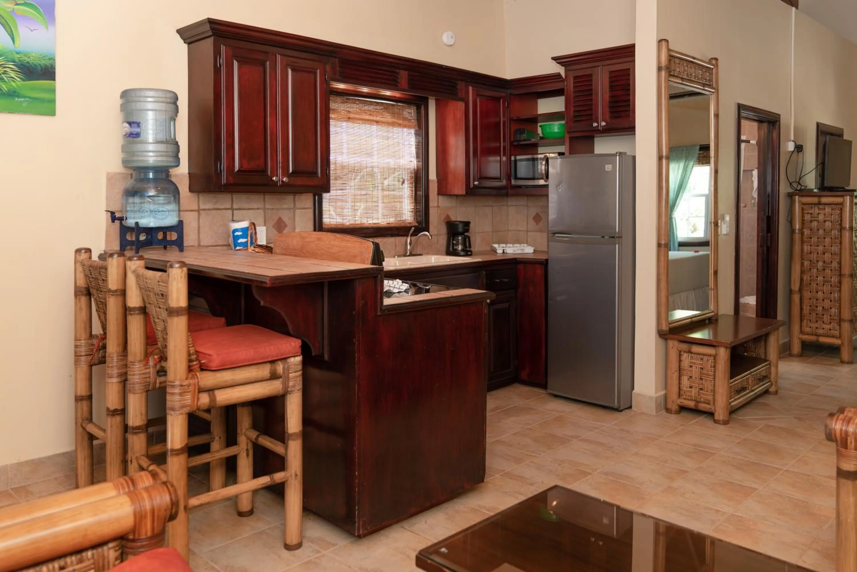 Coffee/tea facilities in X'tan Ha- The Waterfront