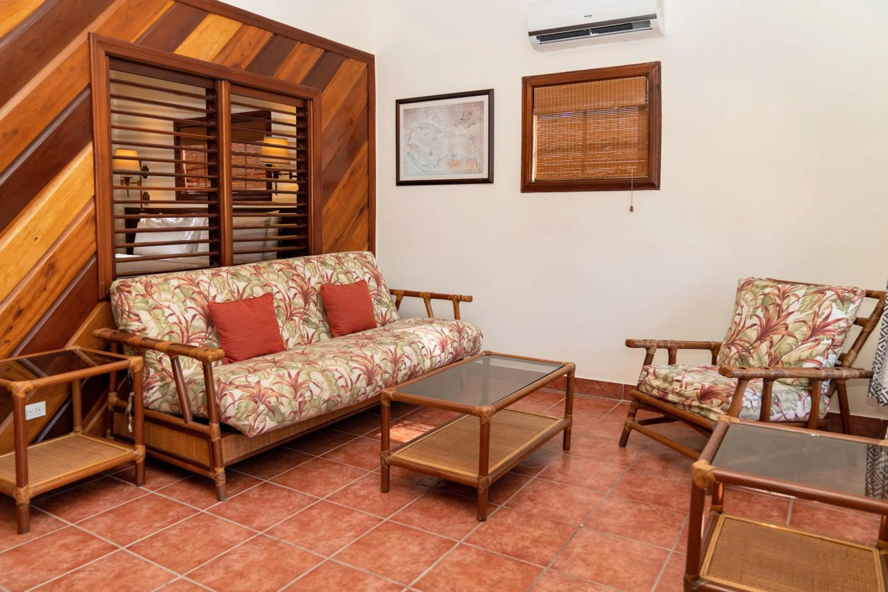 Living room in X'tan Ha- The Waterfront