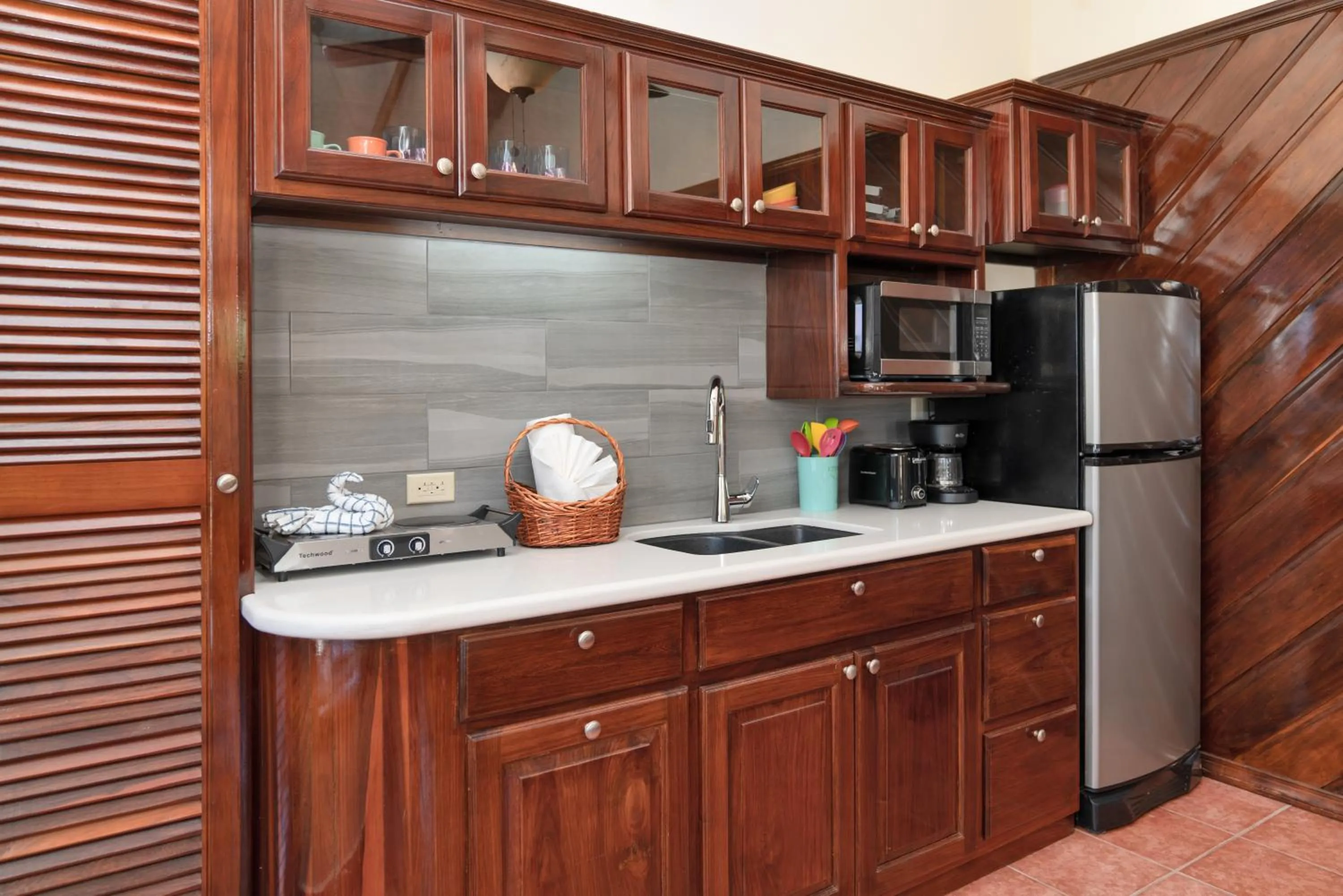 Coffee/tea facilities in X'tan Ha- The Waterfront