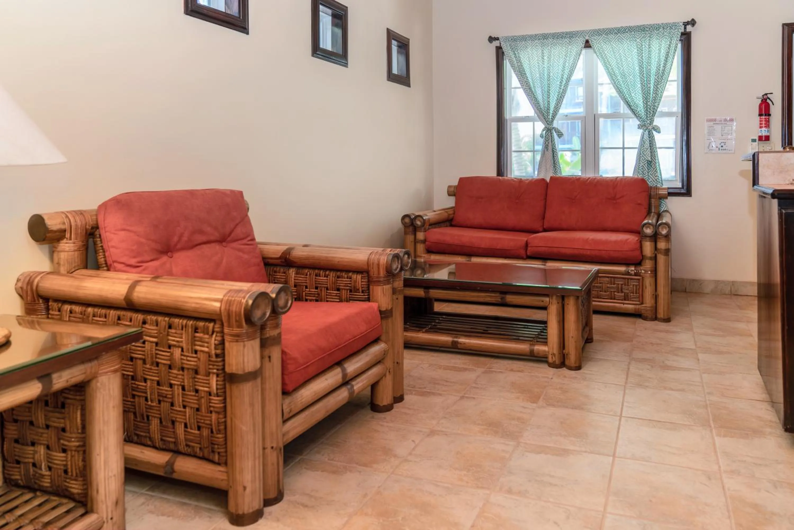 Living room in X'tan Ha- The Waterfront