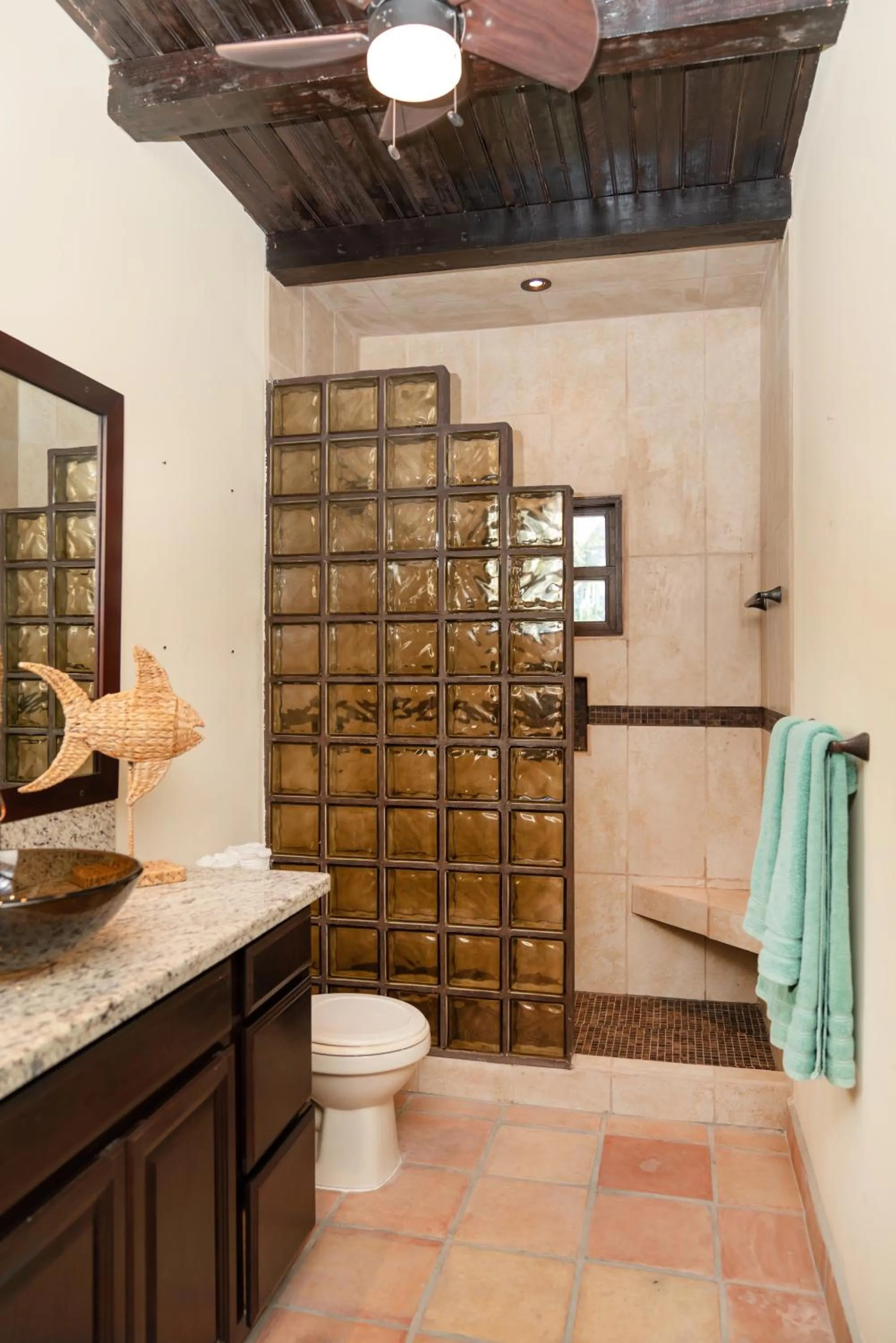 Shower in X'tan Ha- The Waterfront