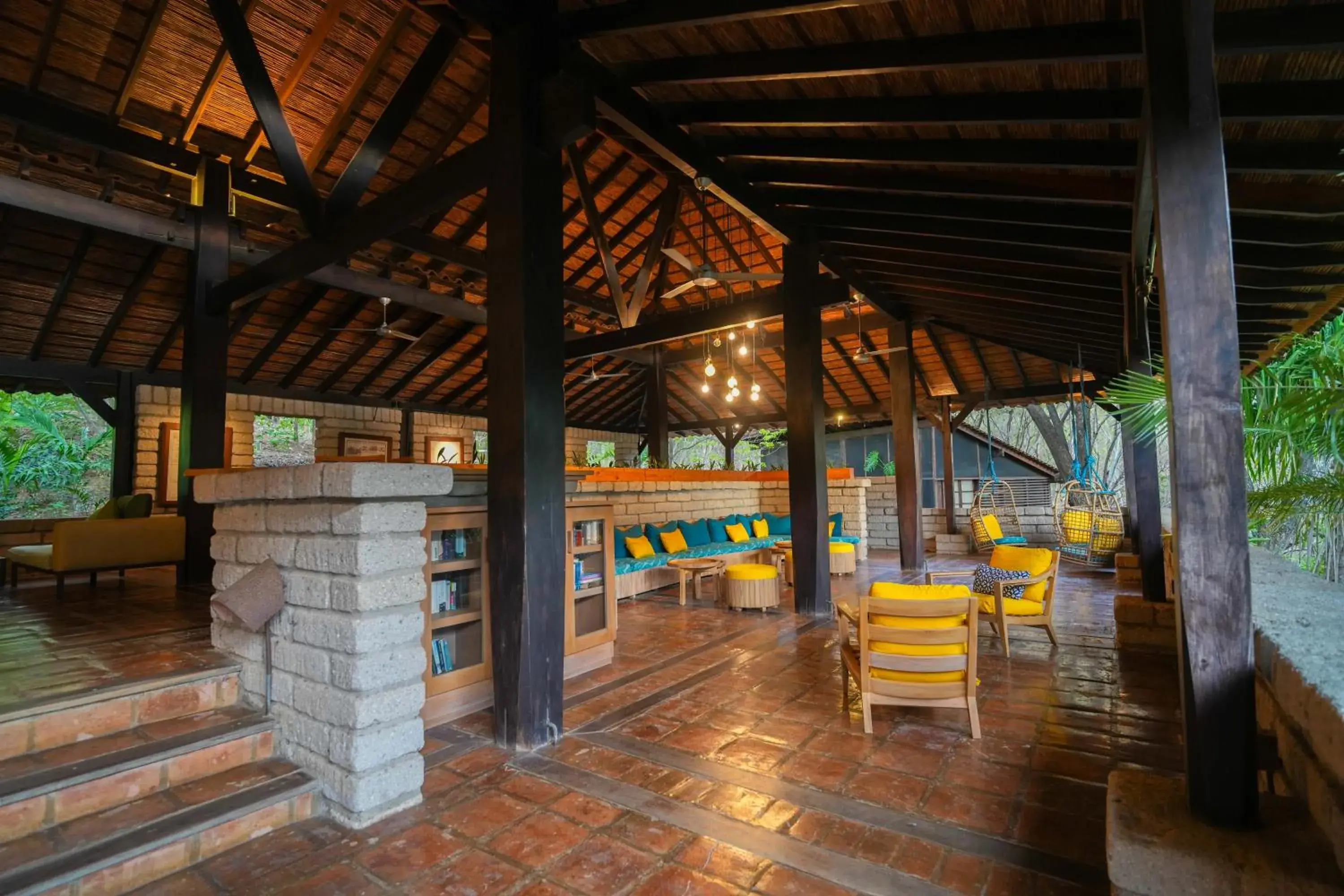 Living room in Morgan's Rock Reserve & Ecolodge Living room in Morgan's Rock Reserve & Ecolodge