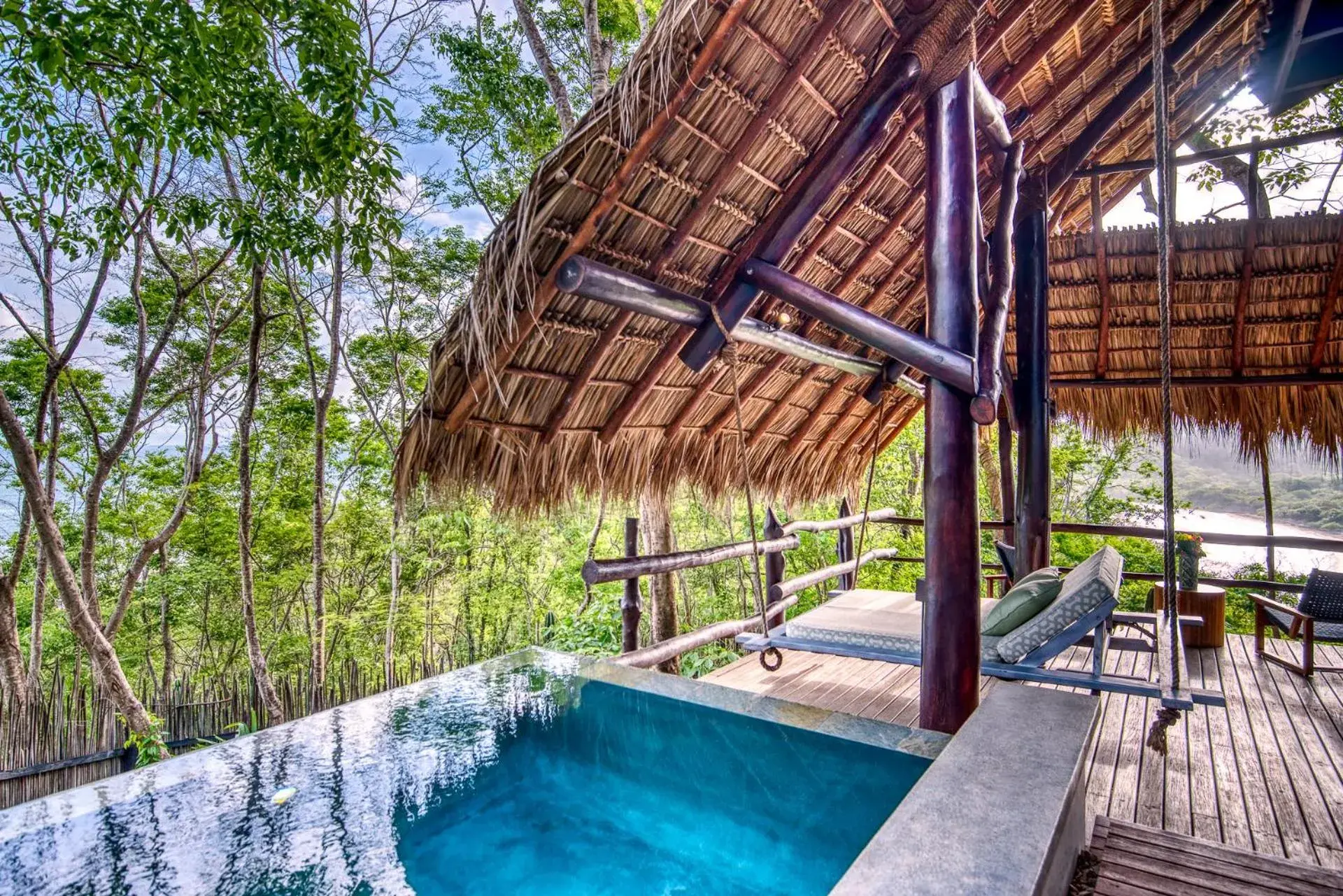 Pool view in Morgan's Rock Reserve & Ecolodge Pool view in Morgan's Rock Reserve & Ecolodge