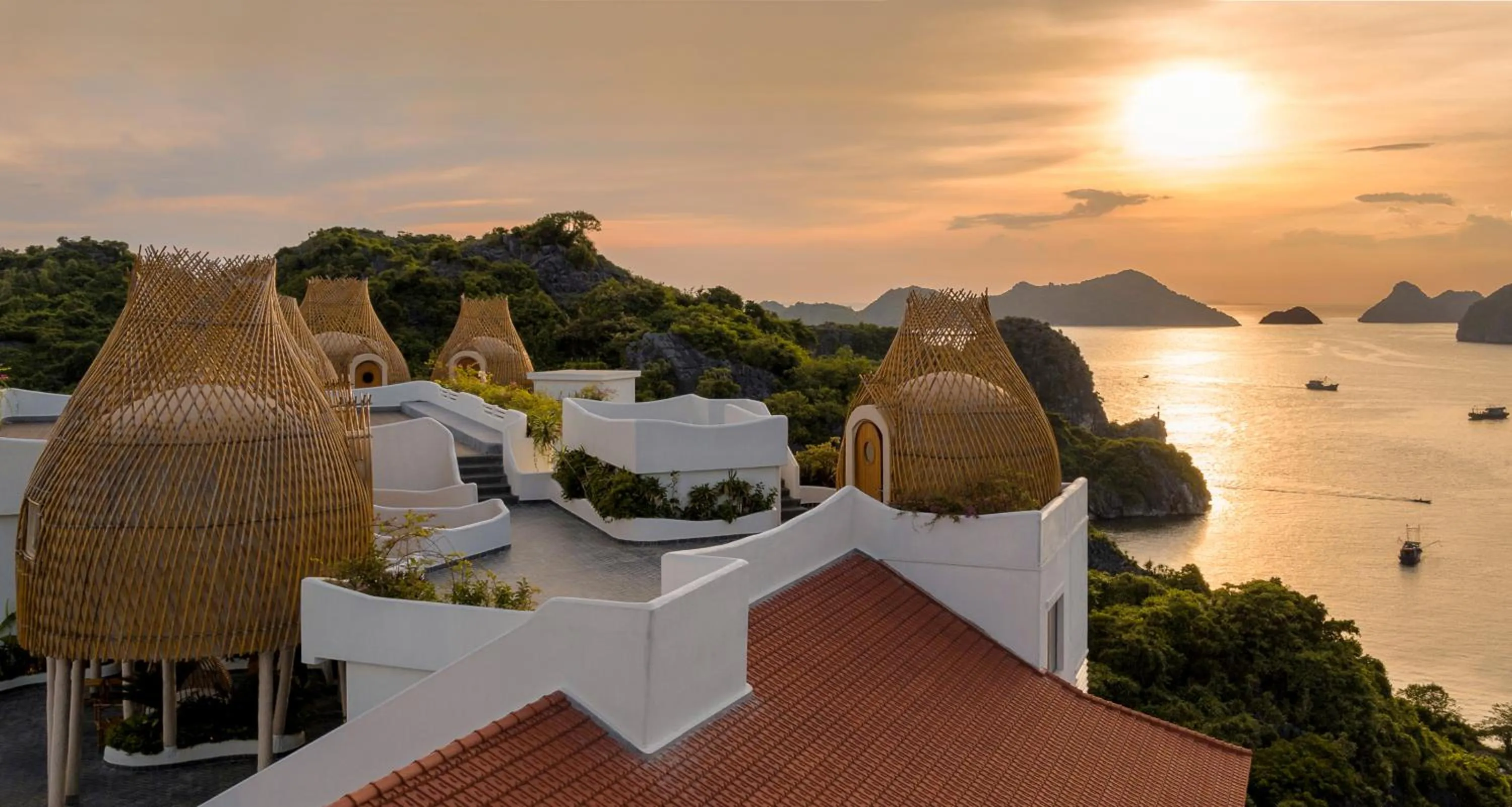 Bird's eye view in Hôtel Perle d'Orient Cat Ba - MGallery