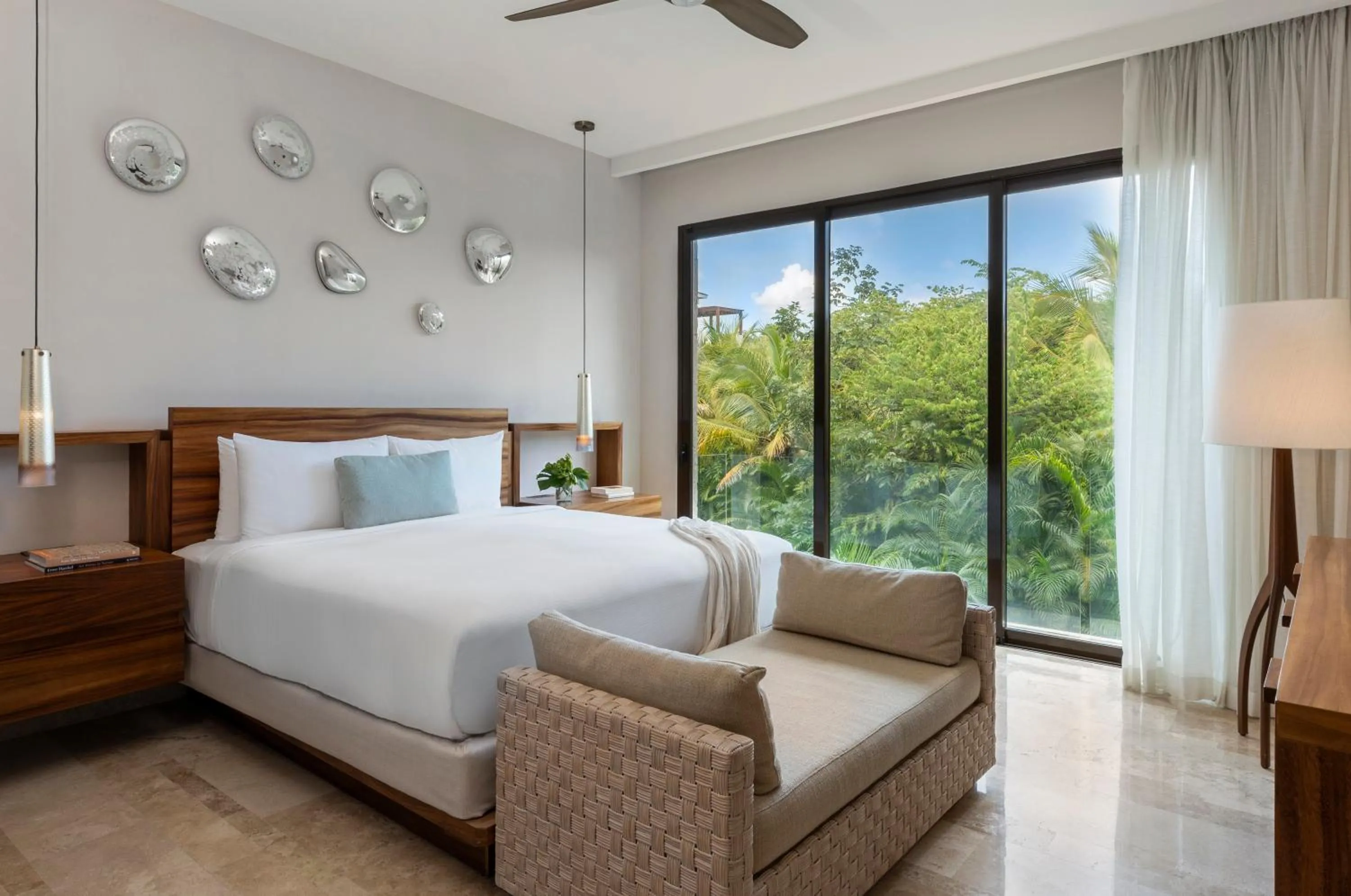 Bedroom, Bed in Fairmont Heritage Place Mayakoba