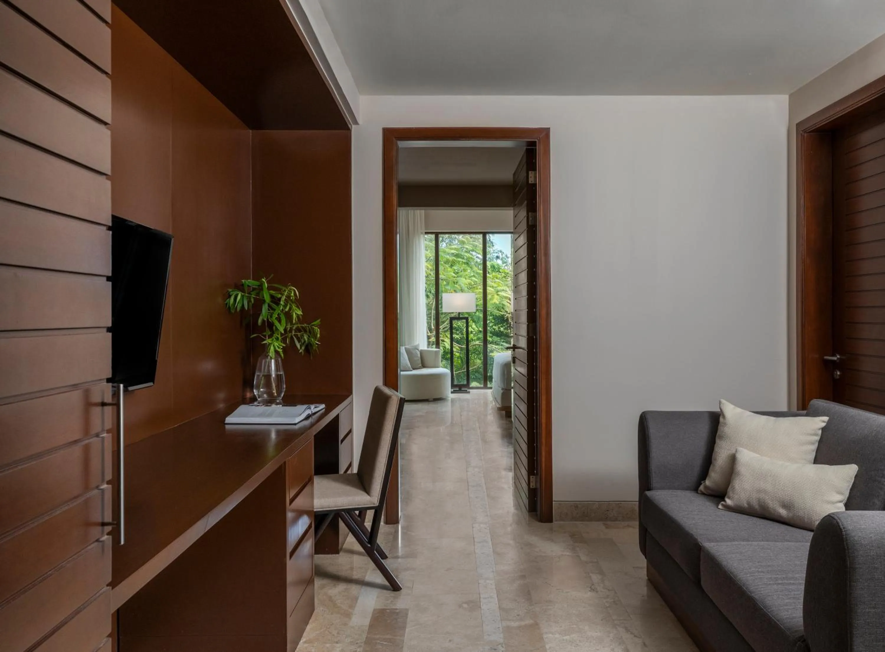 Seating area in Fairmont Heritage Place Mayakoba