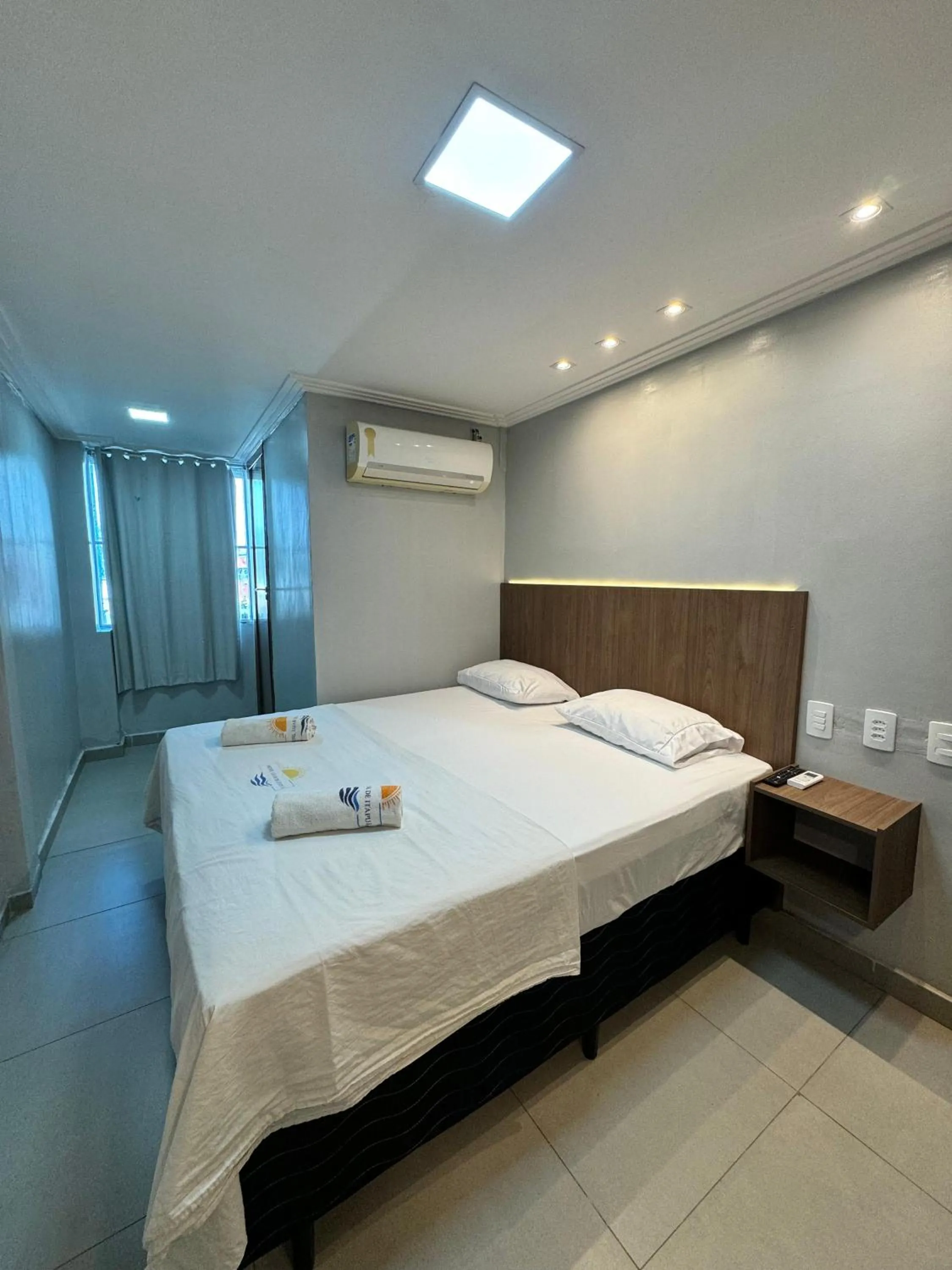 Bed in Hotel Luar de Itapua