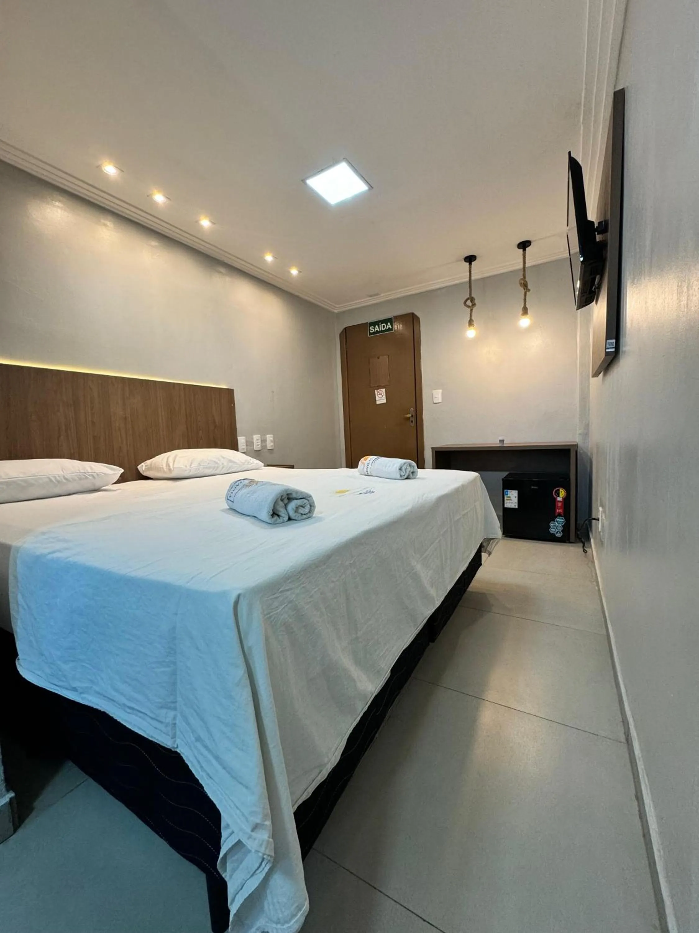 TV and multimedia, Bed in Hotel Luar de Itapua