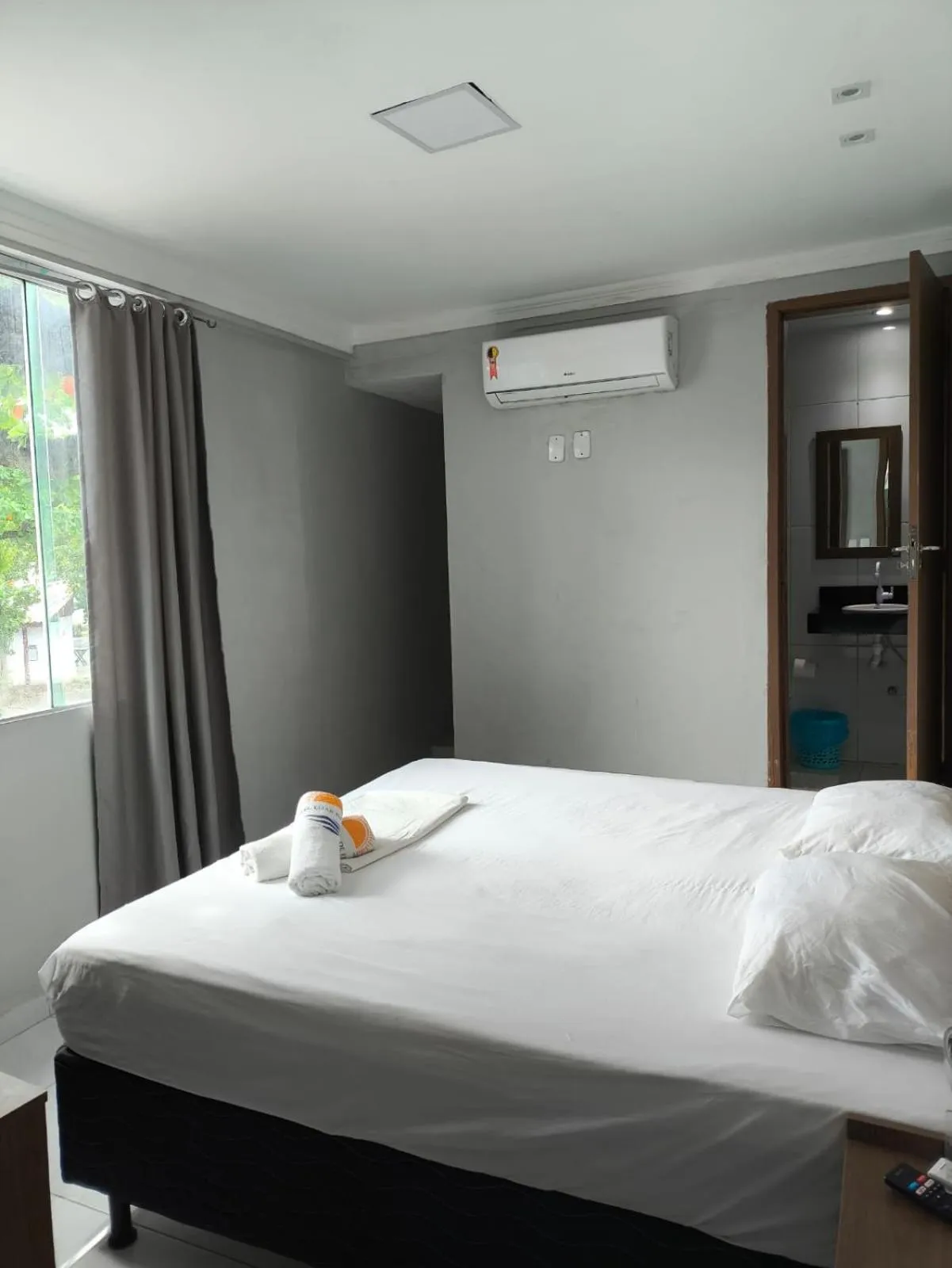 Bed in Hotel Luar de Itapua