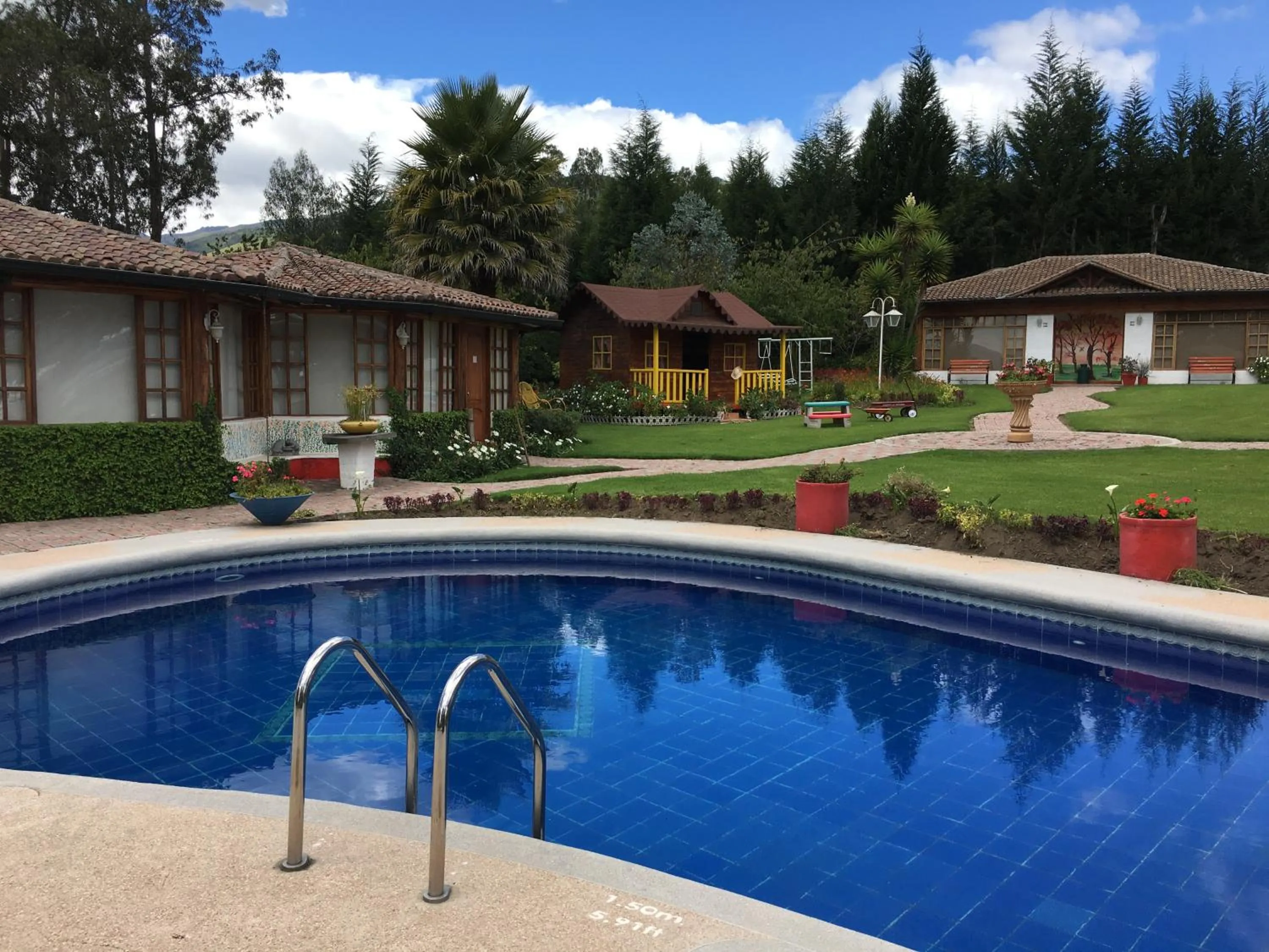 Patio in Casa d'Campo Tababela Hotel Boutique