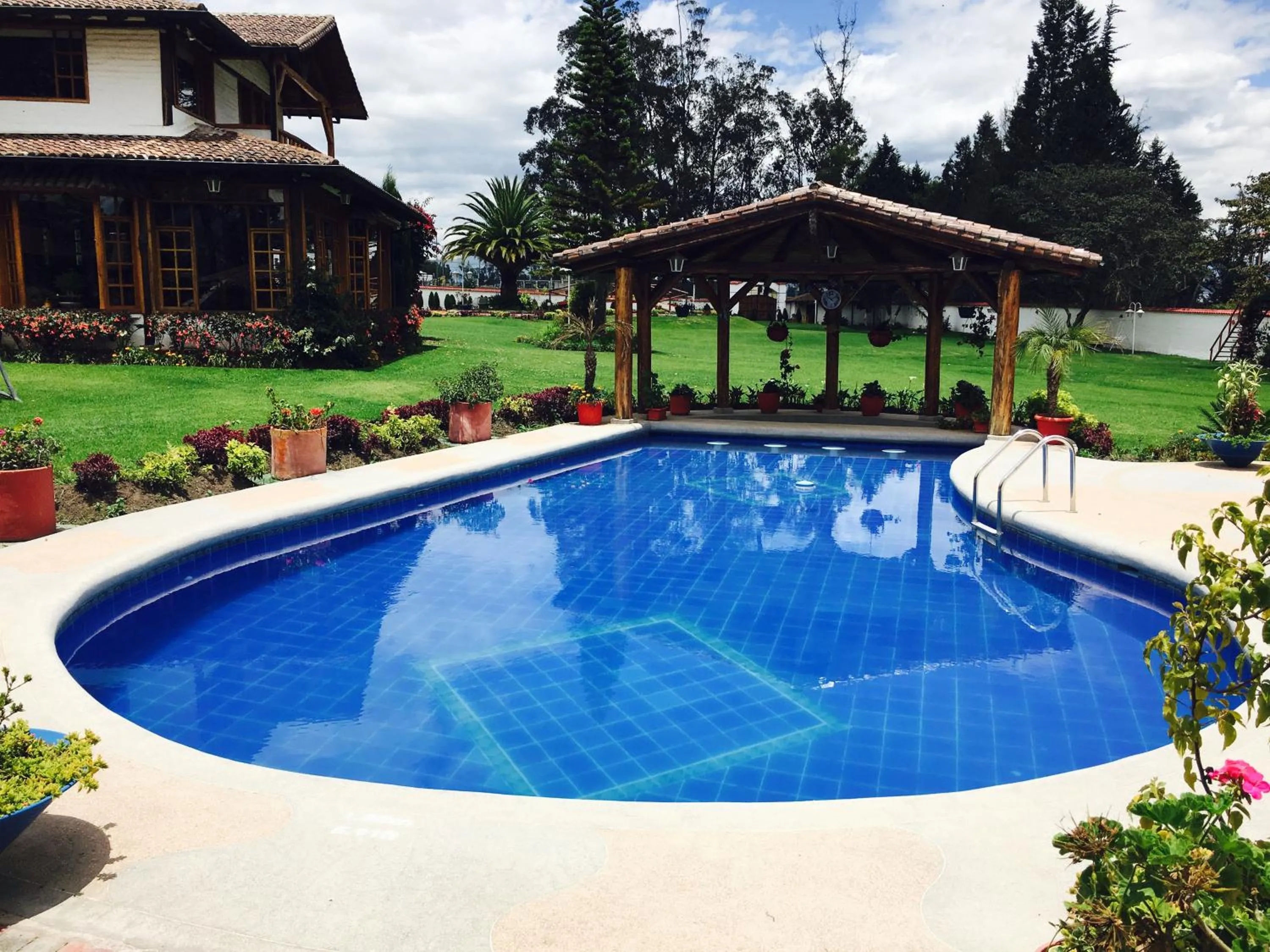 Patio in Casa d'Campo Tababela Hotel Boutique