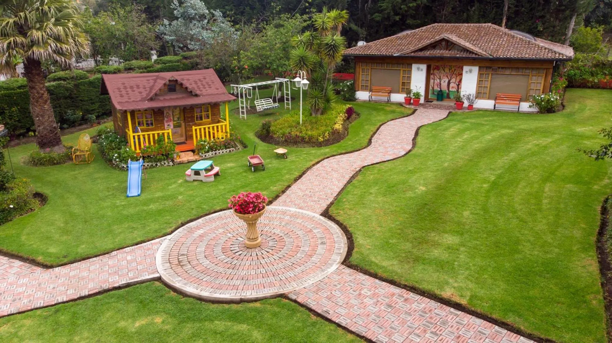 Patio in Casa d'Campo Tababela Hotel Boutique
