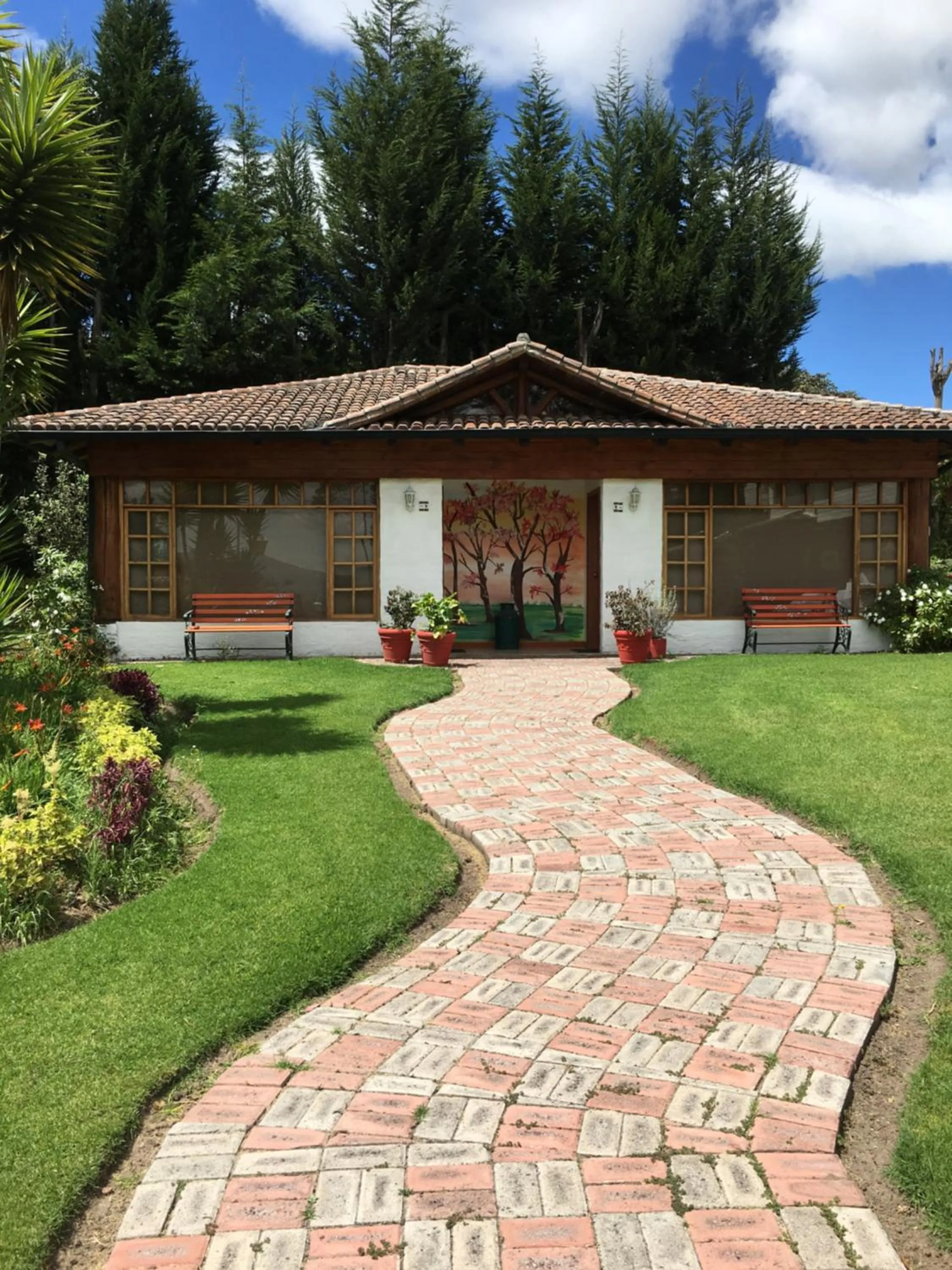 Patio in Casa d'Campo Tababela Hotel Boutique