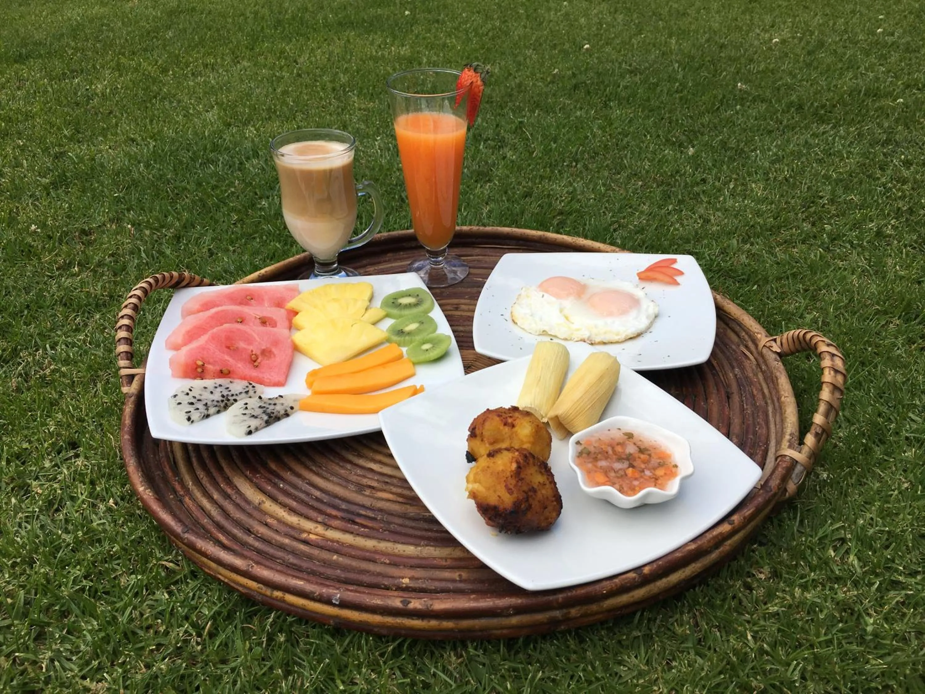 Food close-up in Casa d'Campo Tababela Hotel Boutique