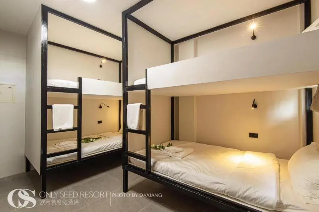 bunk bed, Bed in Only Seed Resort 欧芮希度假酒店 bunk bed, Bed in Only Seed Resort 欧芮希度假酒店