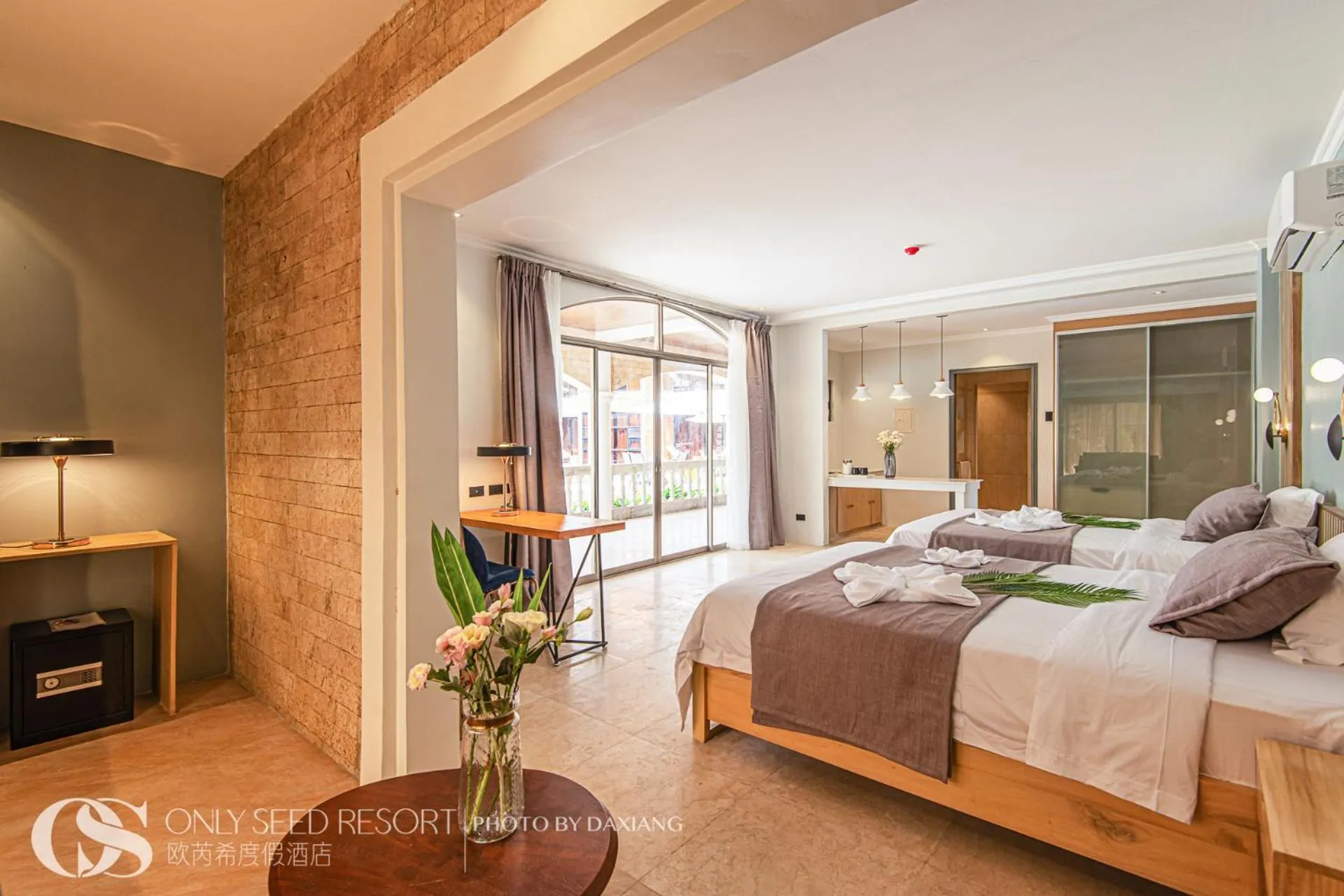 Photo of the whole room, Bed in Only Seed Resort 欧芮希度假酒店