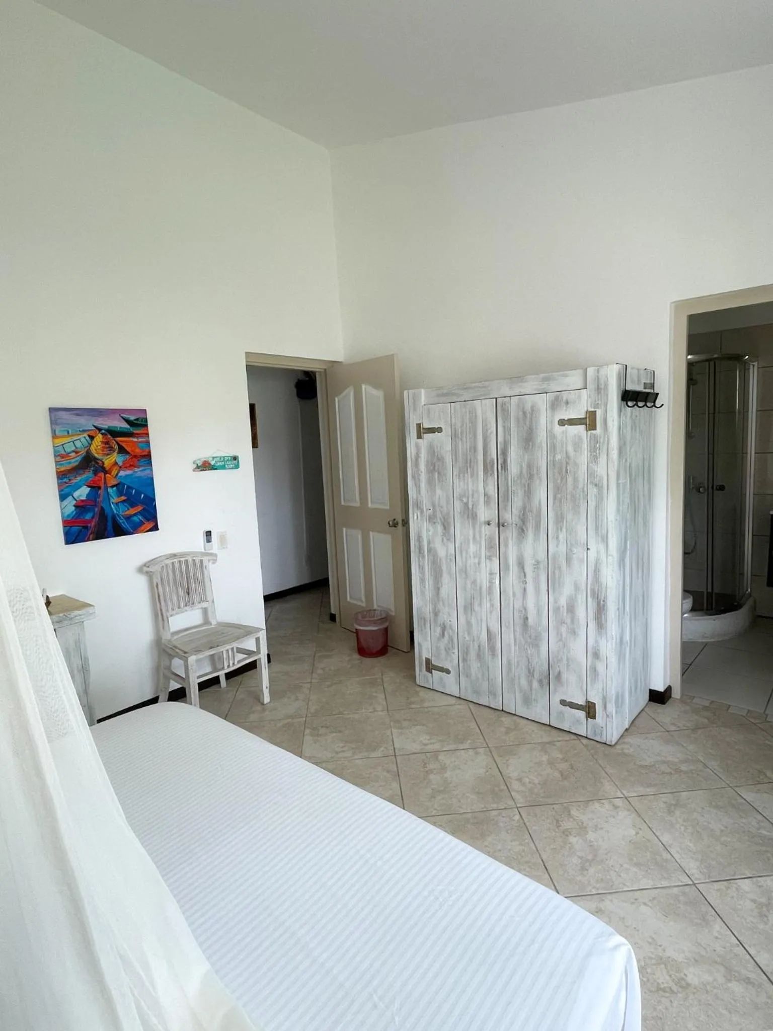 Property building, Bed in Hibiscus Beach House