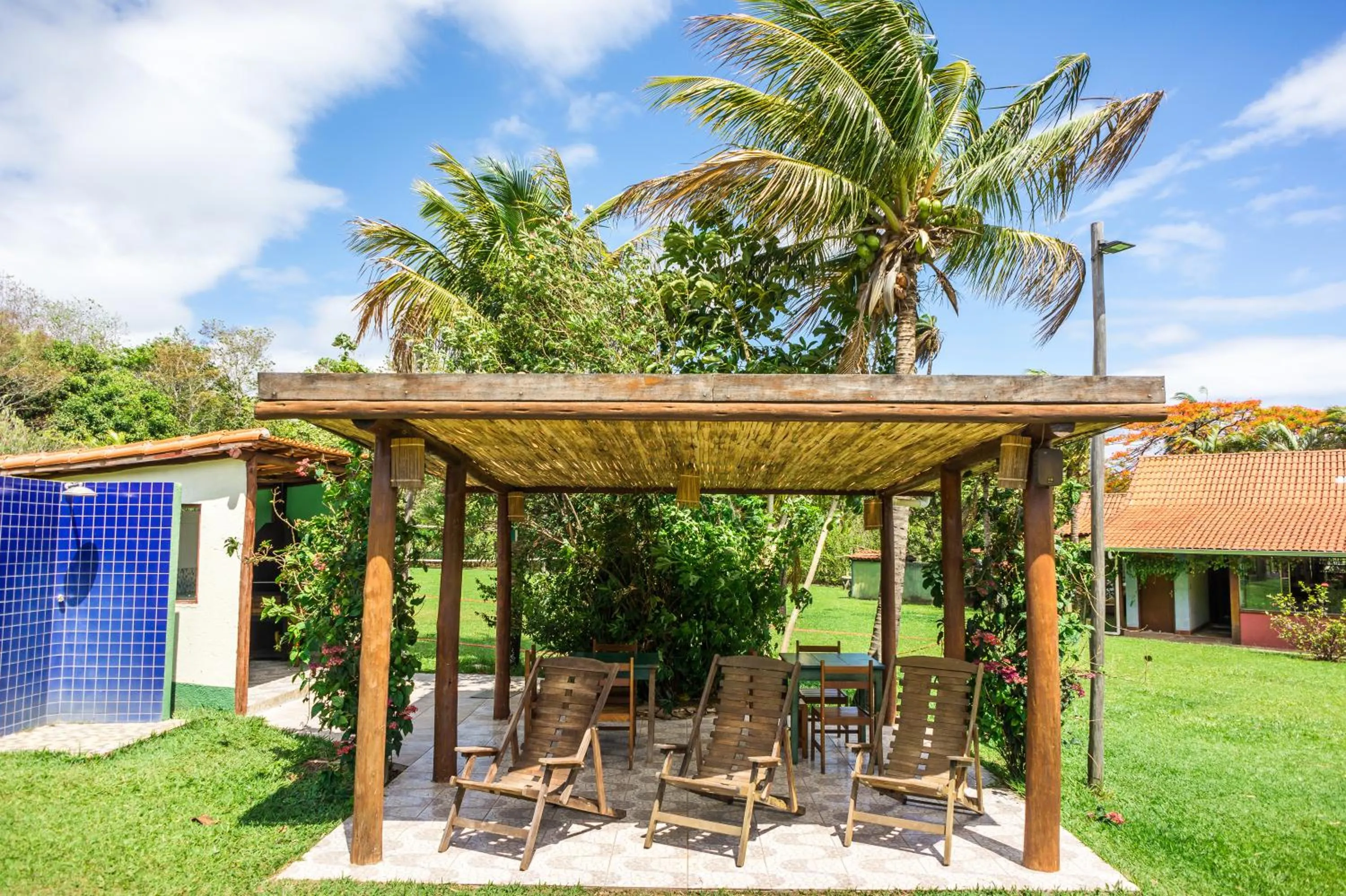 Patio in Pousada Chão da Serra