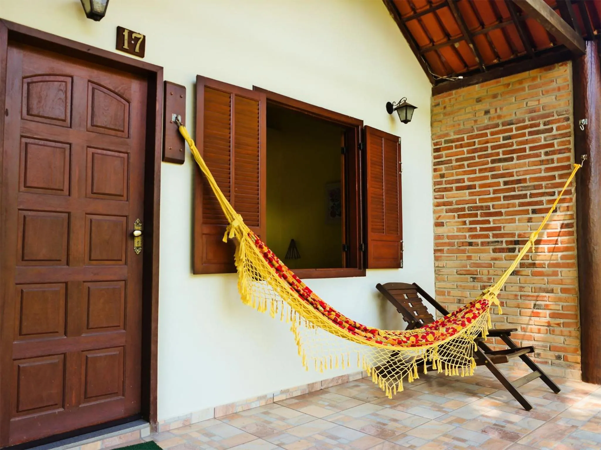 Patio in Pousada Chão da Serra