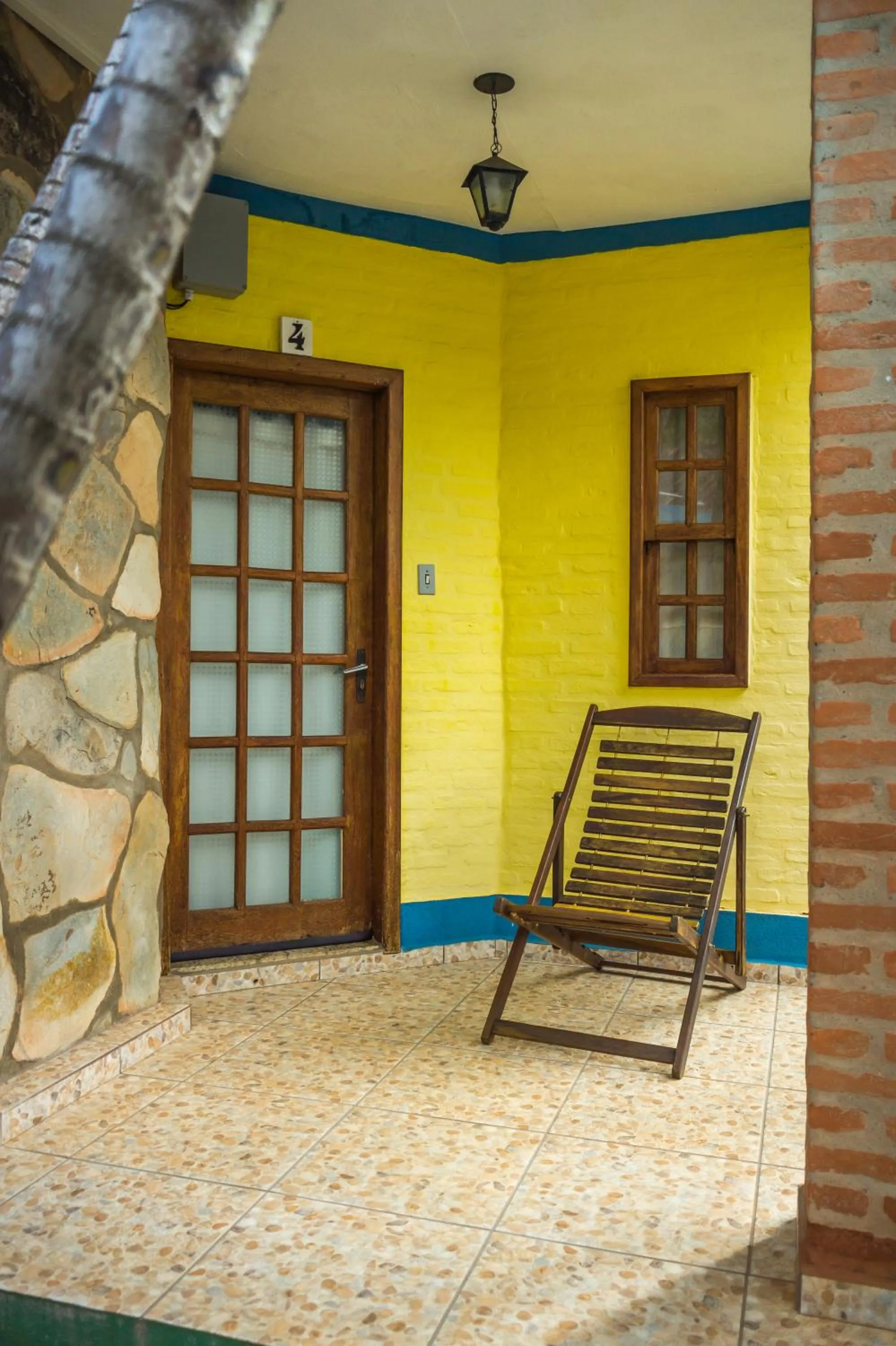 Patio in Pousada Chão da Serra