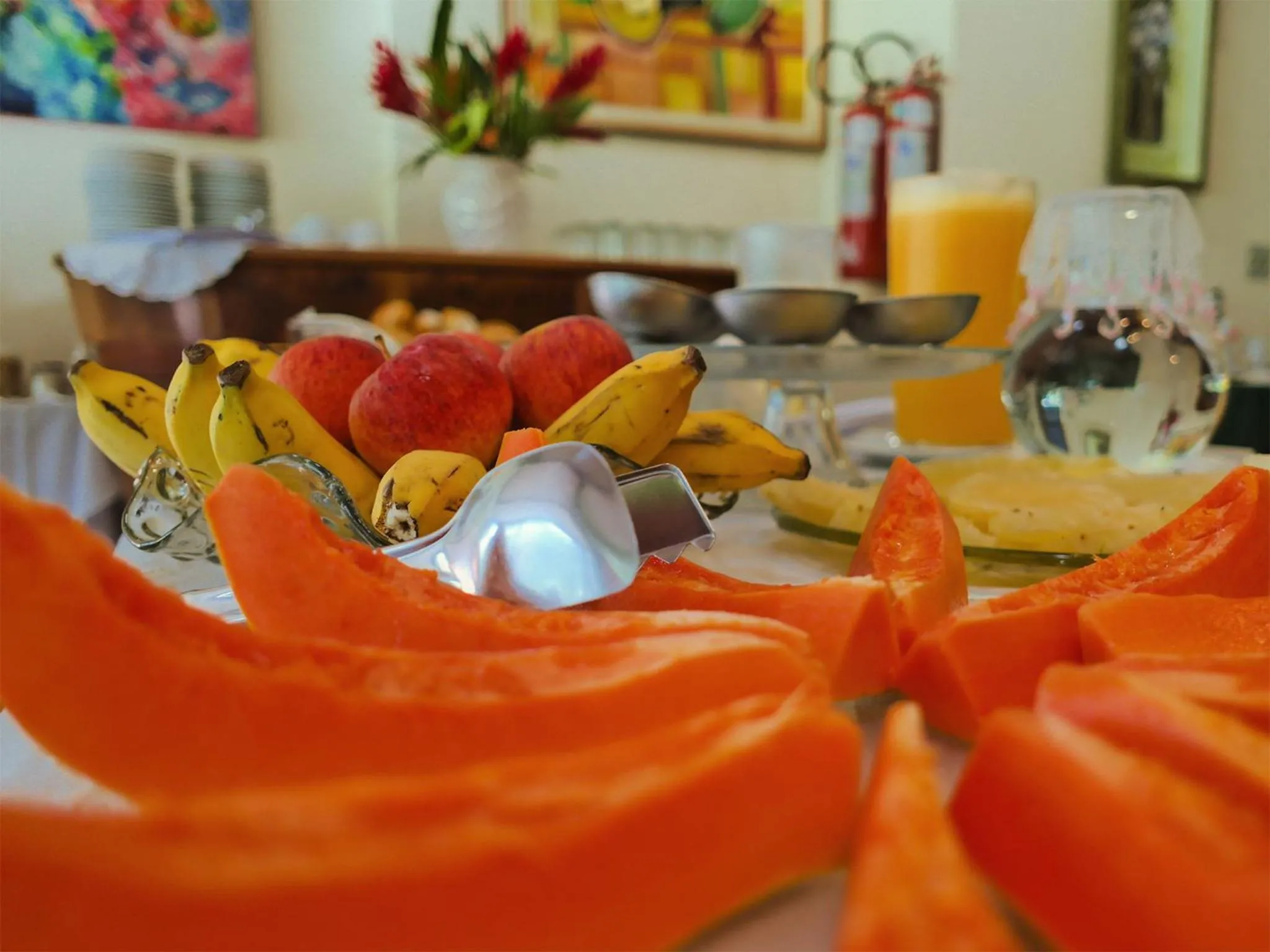 Breakfast in Pousada Chão da Serra