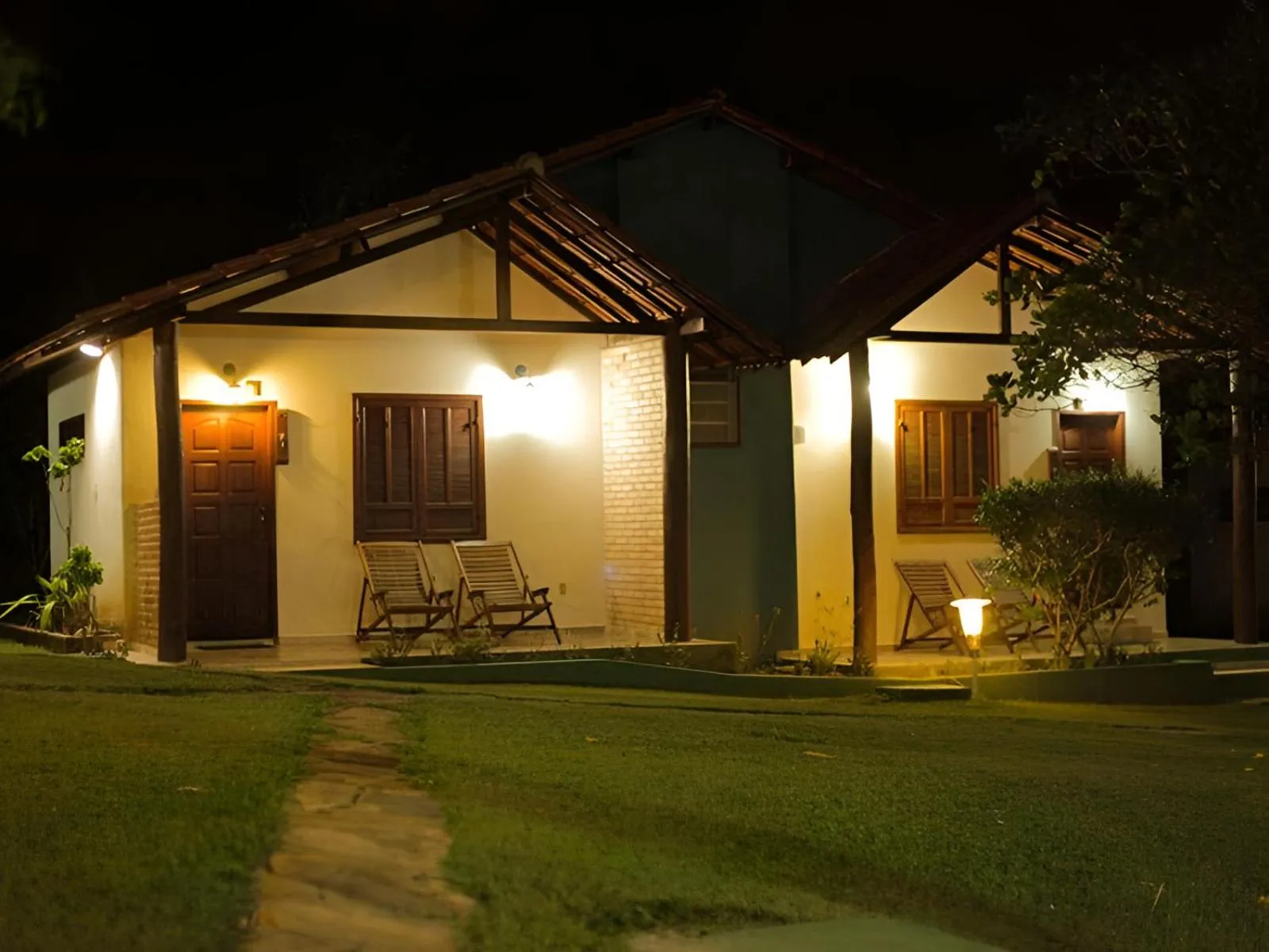 Night in Pousada Chão da Serra