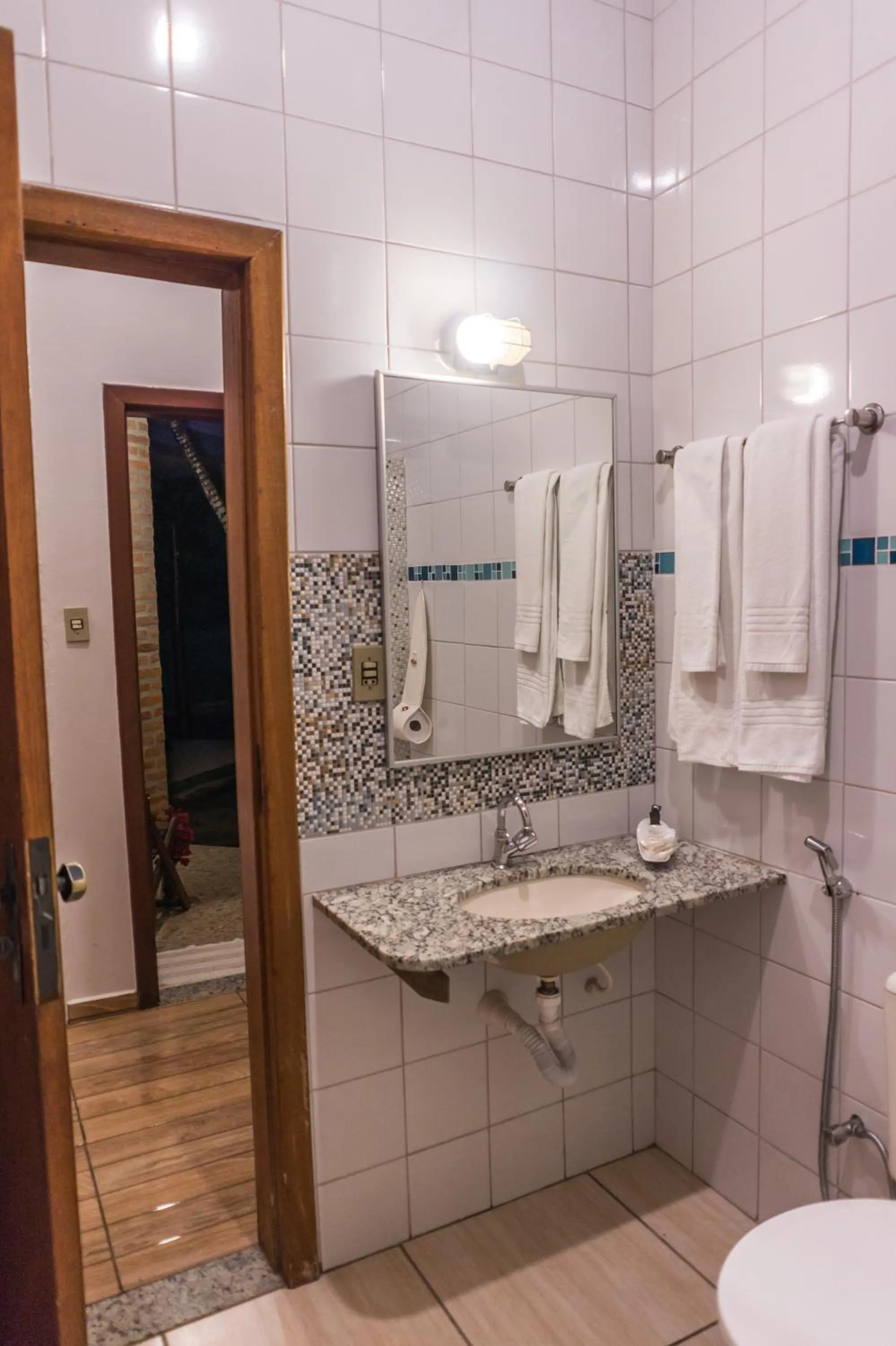 Bathroom in Pousada Chão da Serra