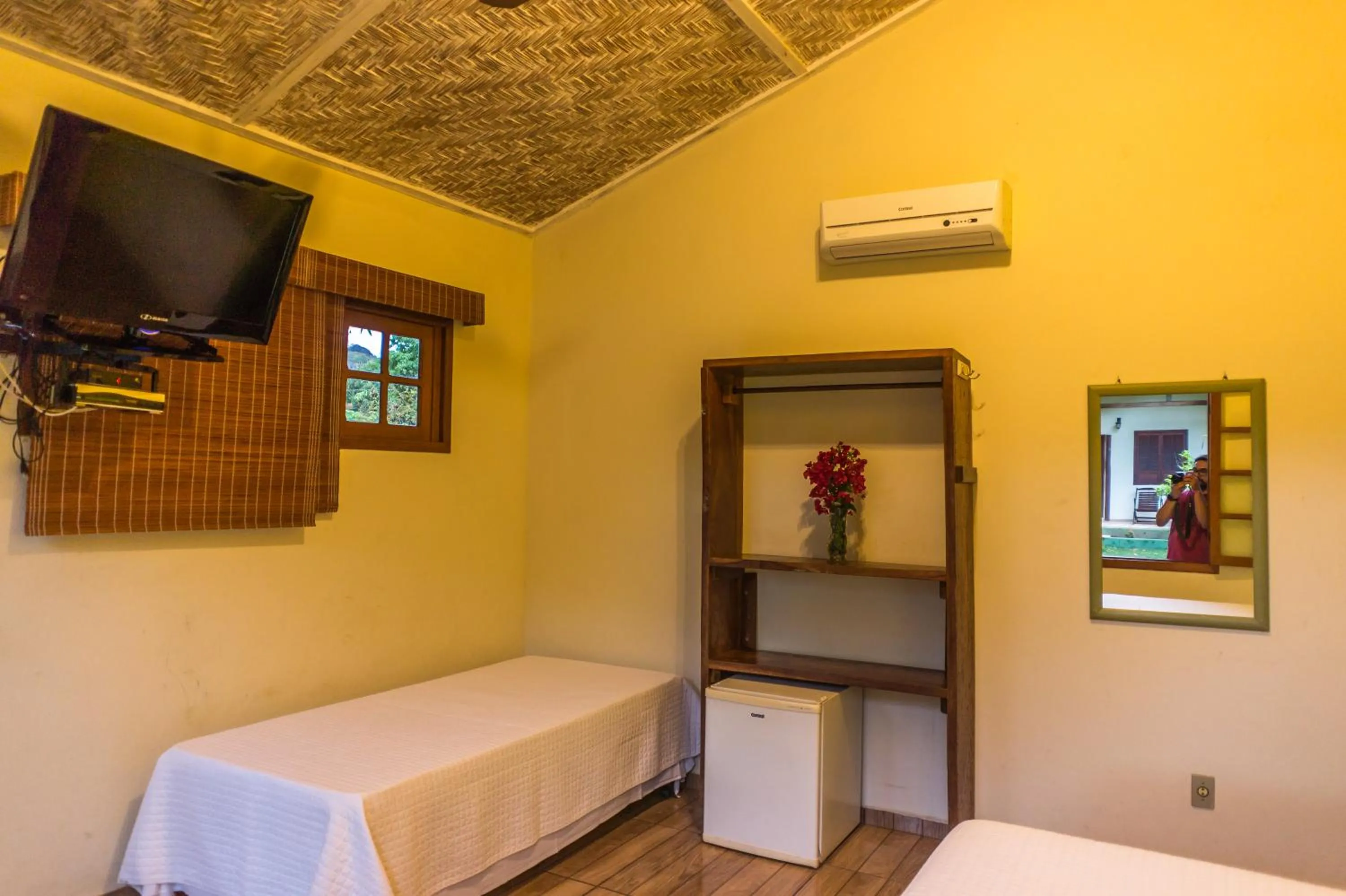 Bed in Pousada Chão da Serra