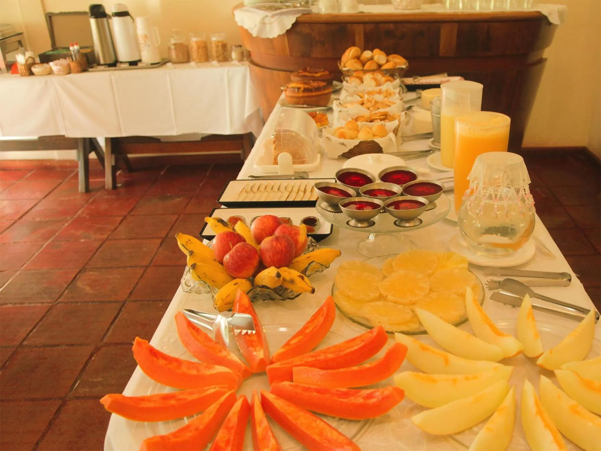 Breakfast in Pousada Chão da Serra