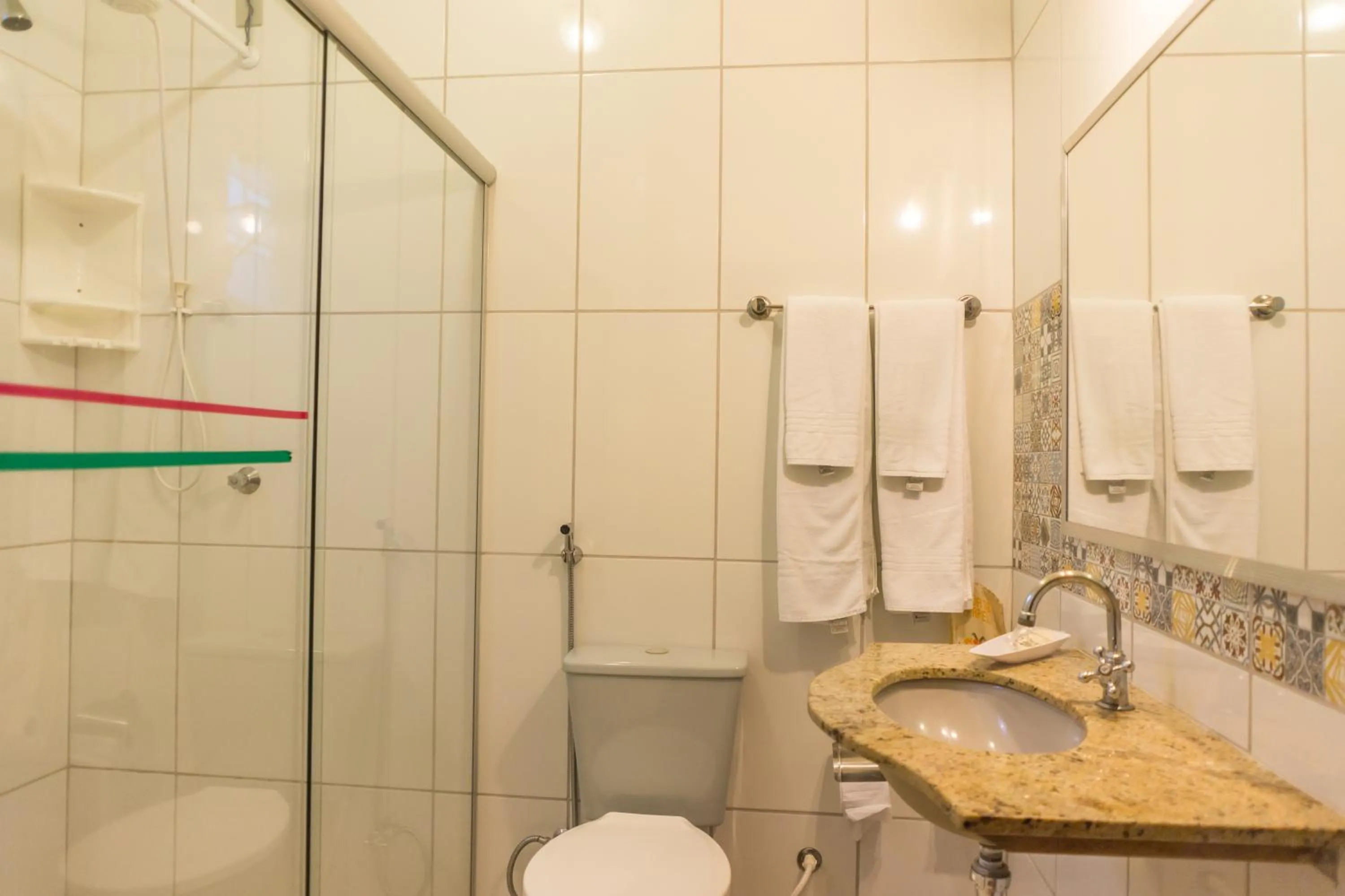 Bathroom in Pousada Chão da Serra